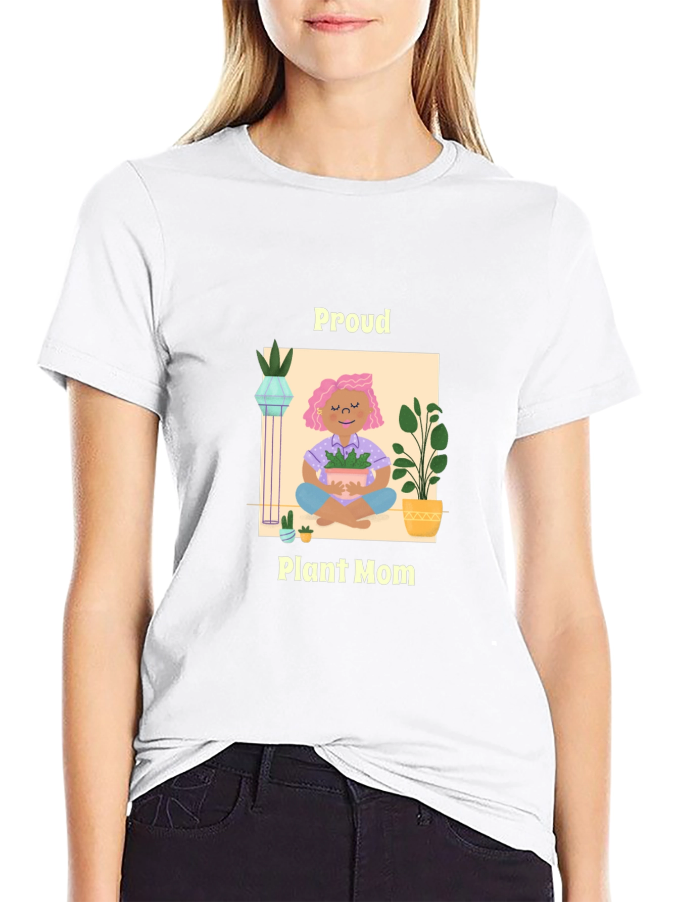 Proud Plant Mom T-Shirt - Gardening Lover Tee