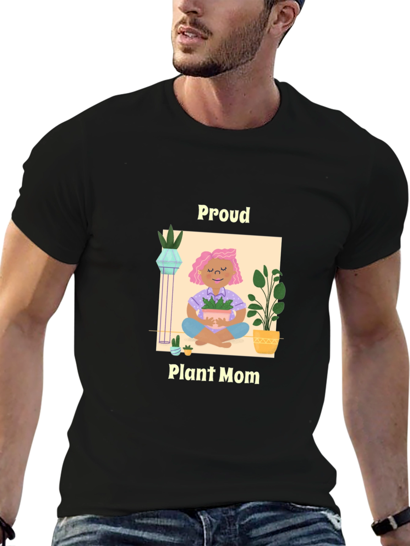 Proud Plant Mom T-Shirt - Gardening Lover Tee