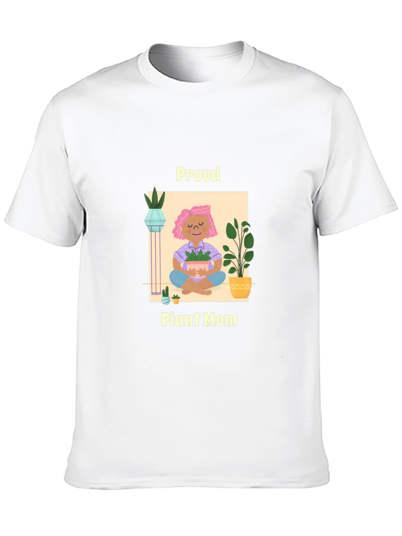 Proud Plant Mom T-Shirt - Gardening Lover Tee