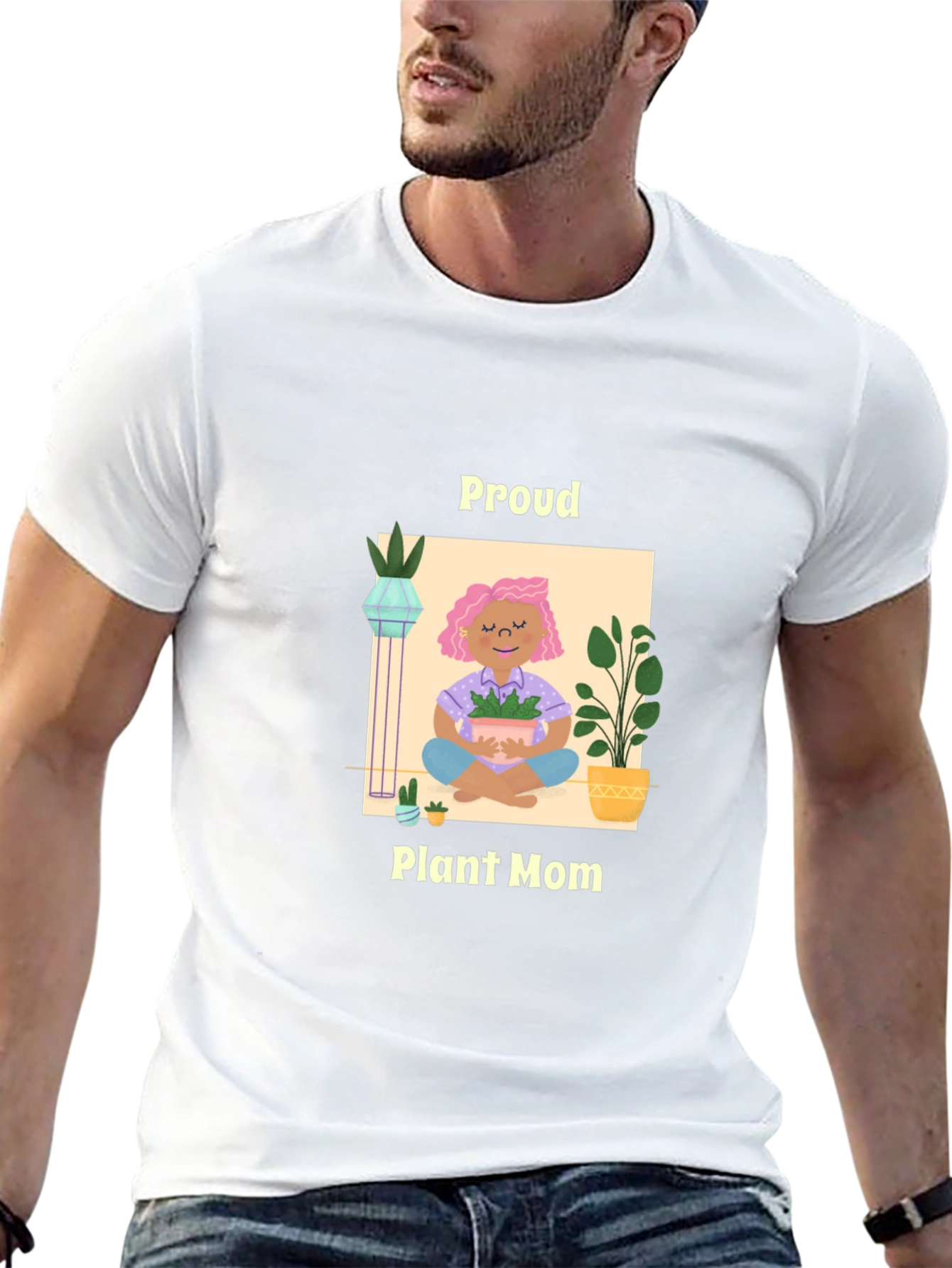 Proud Plant Mom T-Shirt - Gardening Lover Tee