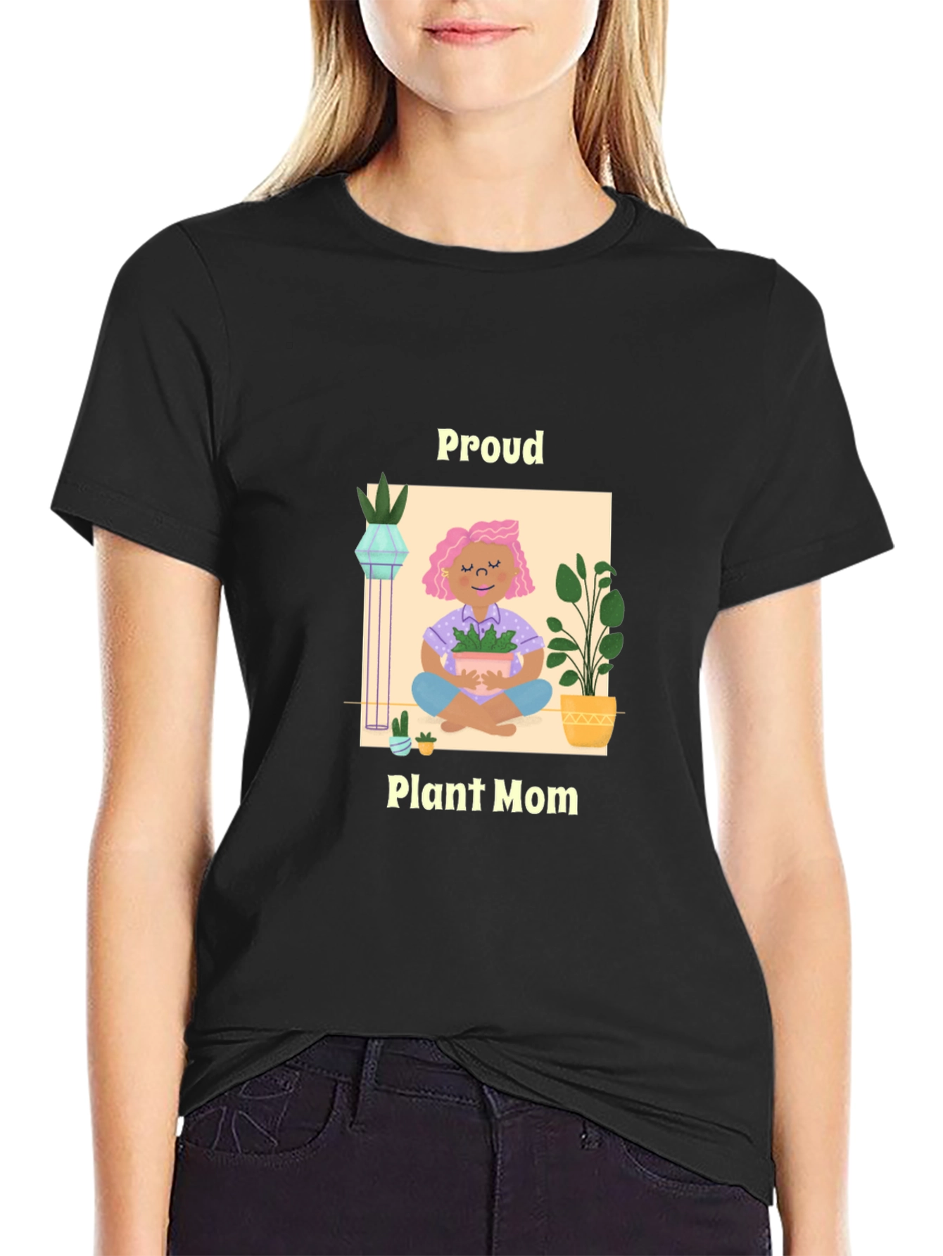 Proud Plant Mom T-Shirt - Gardening Lover Tee