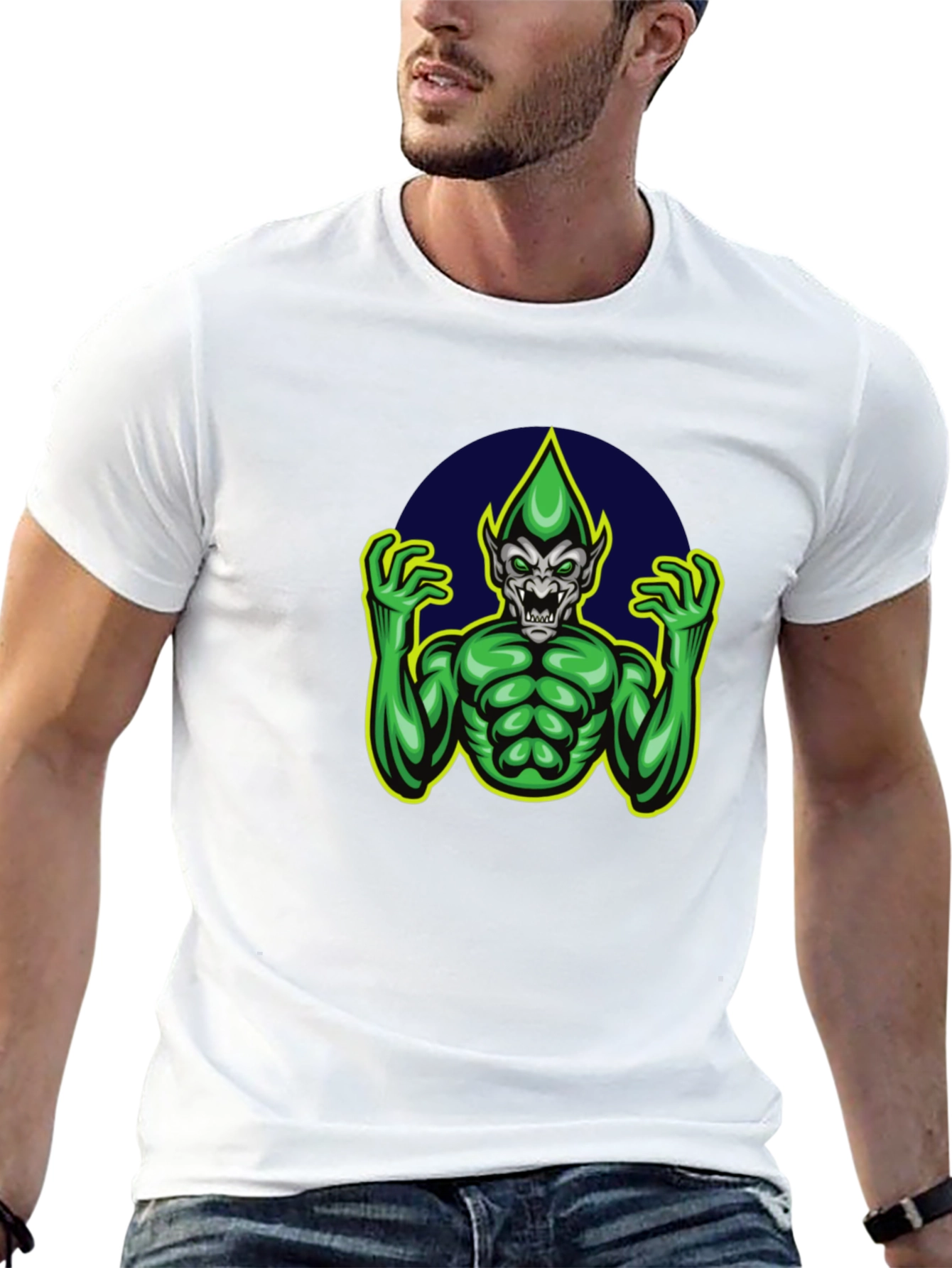 Green Goblin Graphic Tee - Mens Black T-Shirt