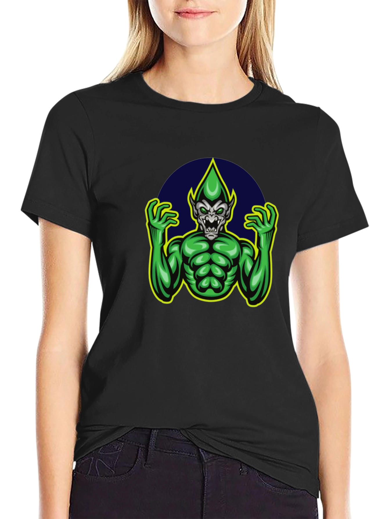 Green Goblin Graphic Tee - Mens Black T-Shirt