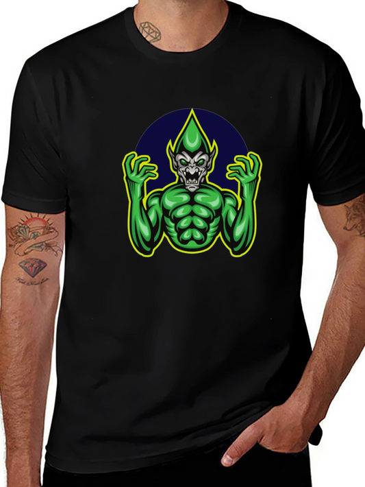Green Goblin Graphic Tee - Mens Black T-Shirt