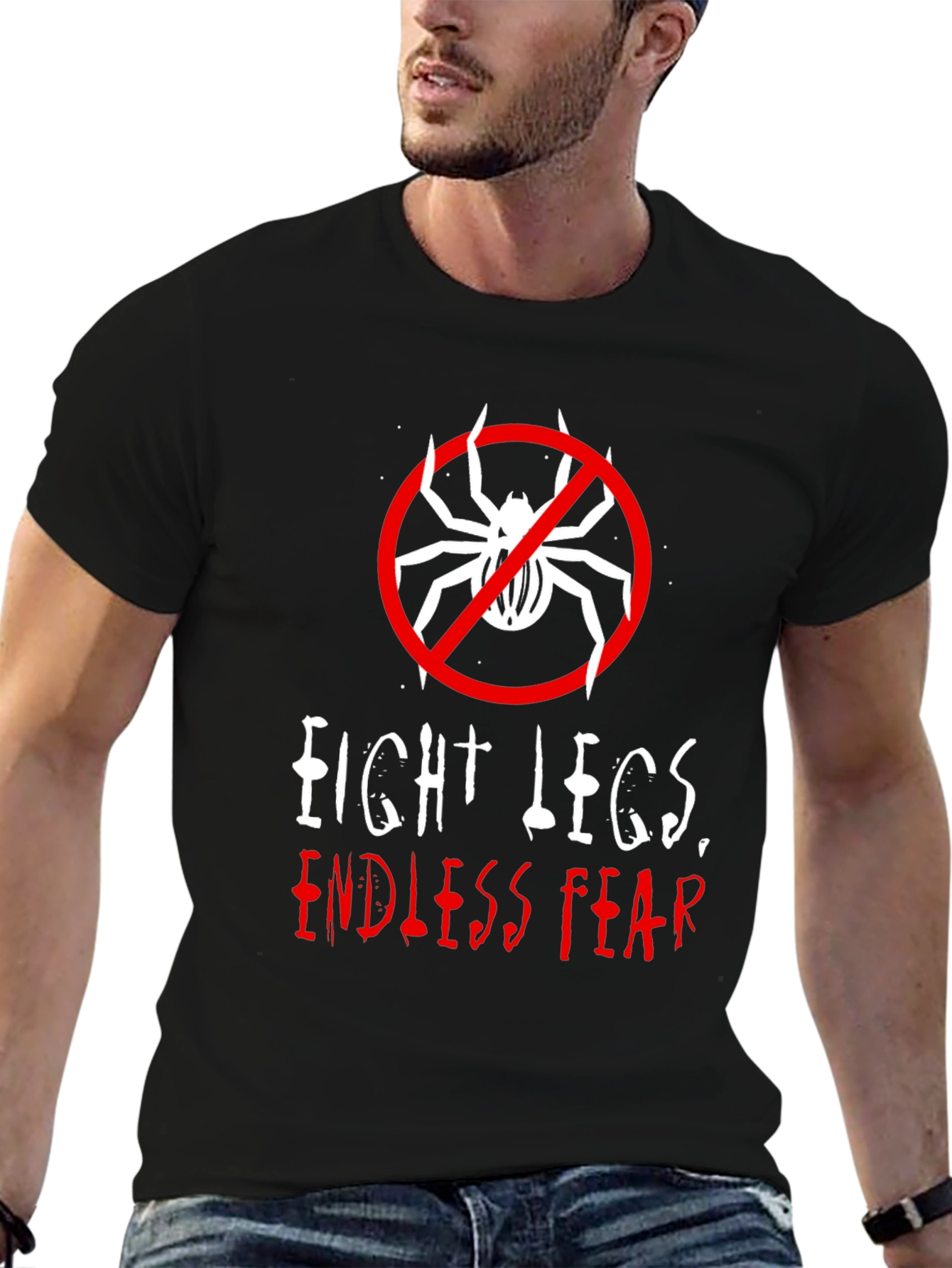 Eight Legs Endless Fear Graphic T-Shirt