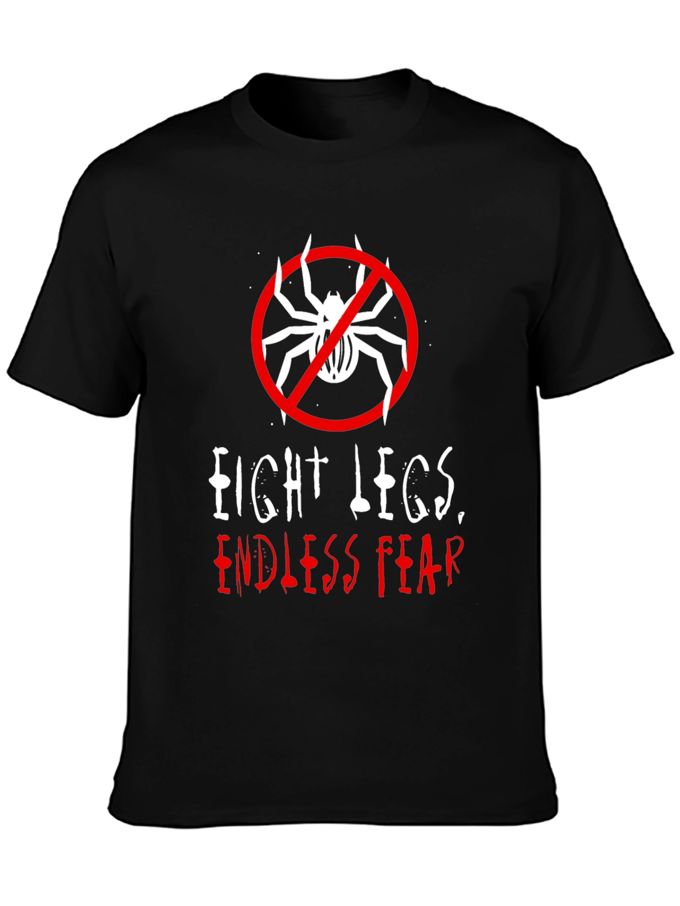 Eight Legs Endless Fear Graphic T-Shirt