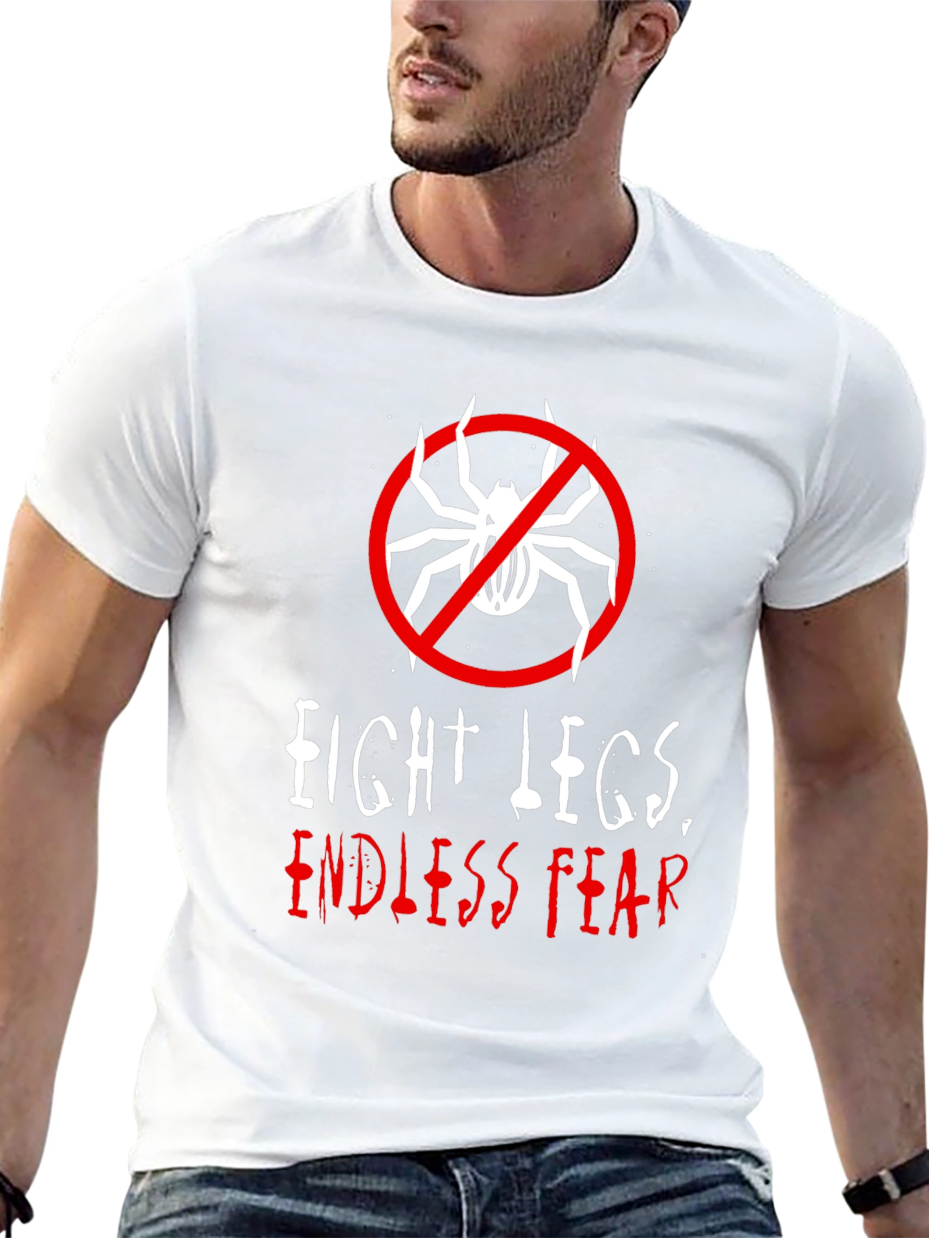 Eight Legs Endless Fear Graphic T-Shirt