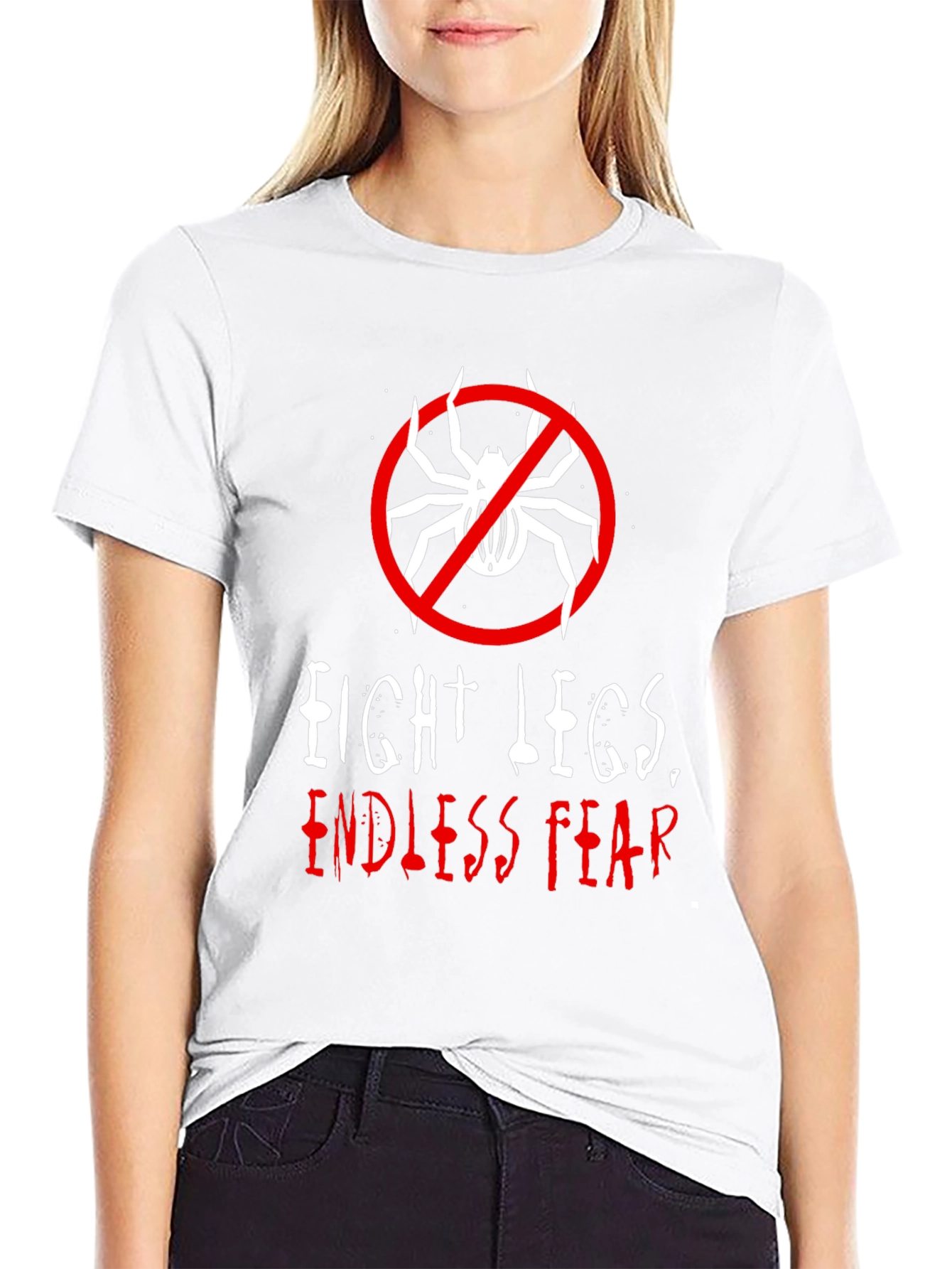 Eight Legs Endless Fear Graphic T-Shirt