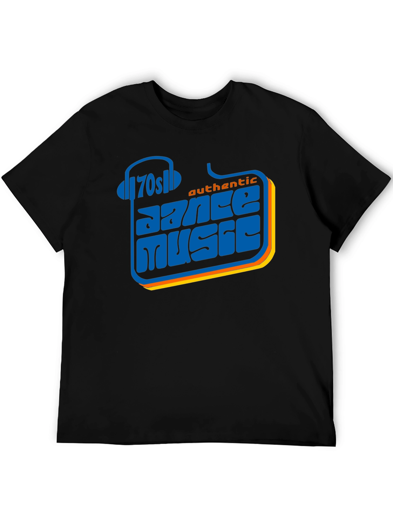 70s Authentic Dance Music Graphic T-Shirt