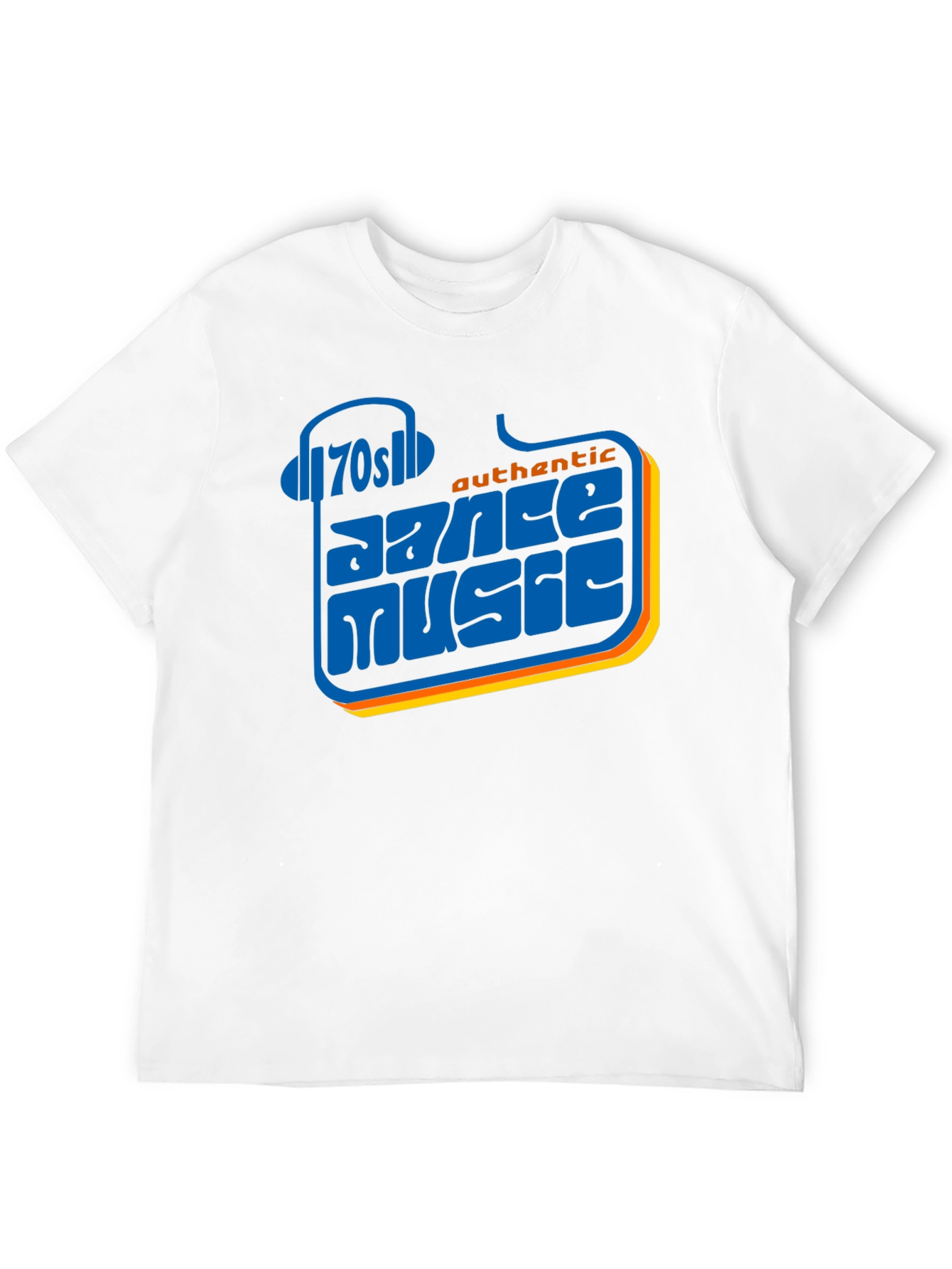 70s Authentic Dance Music Graphic T-Shirt