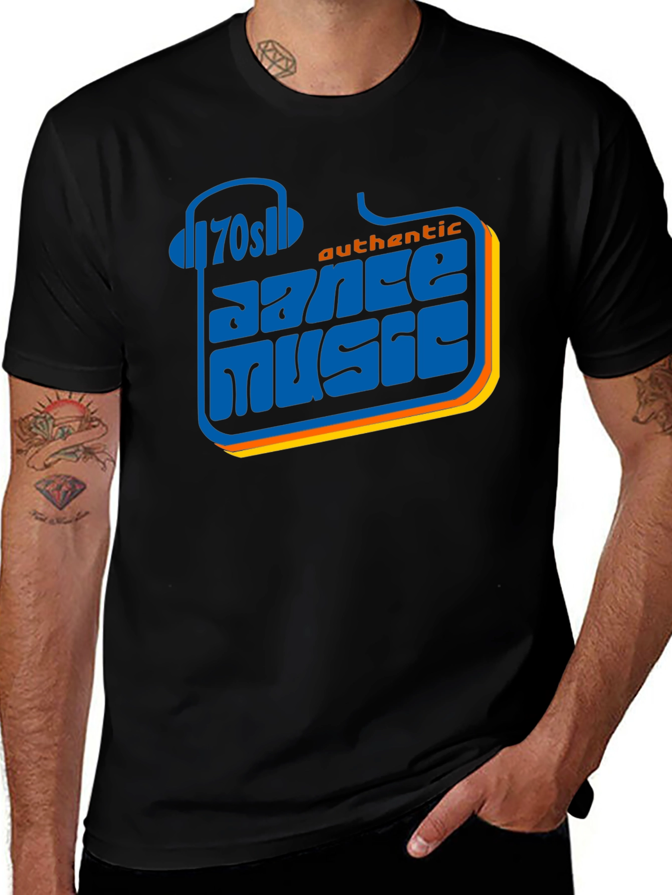 70s Authentic Dance Music Graphic T-Shirt