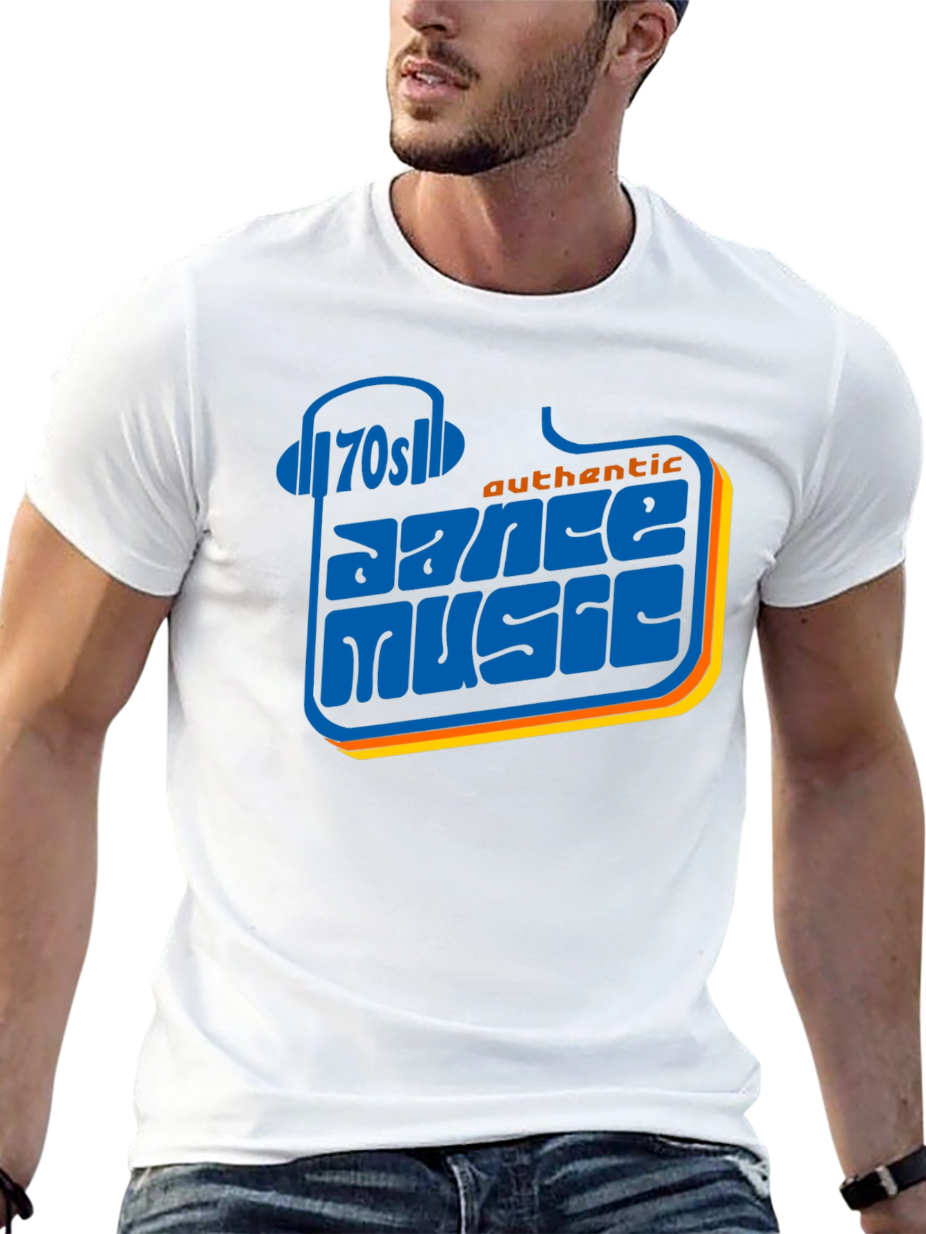 70s Authentic Dance Music Graphic T-Shirt