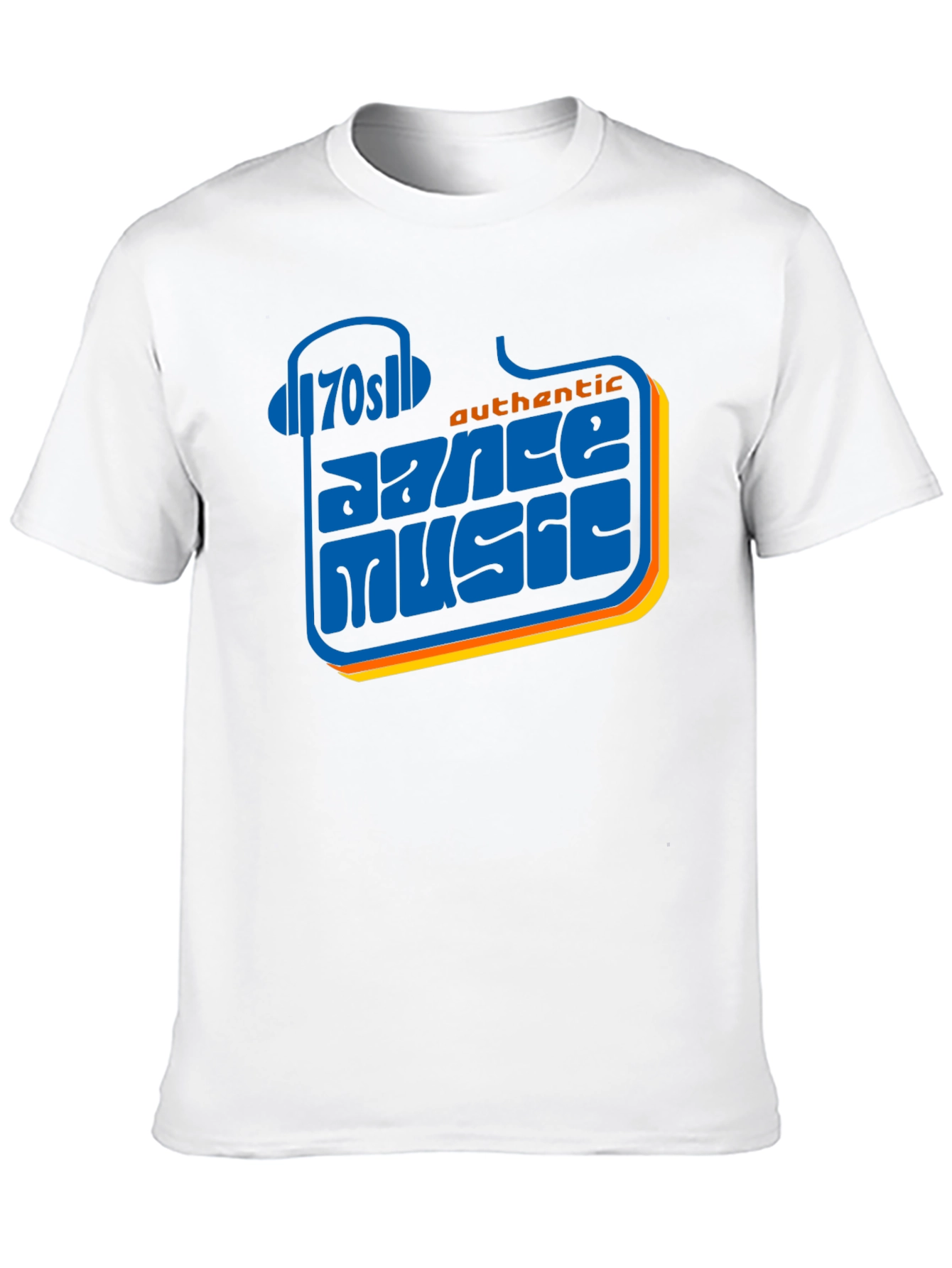 70s Authentic Dance Music Graphic T-Shirt