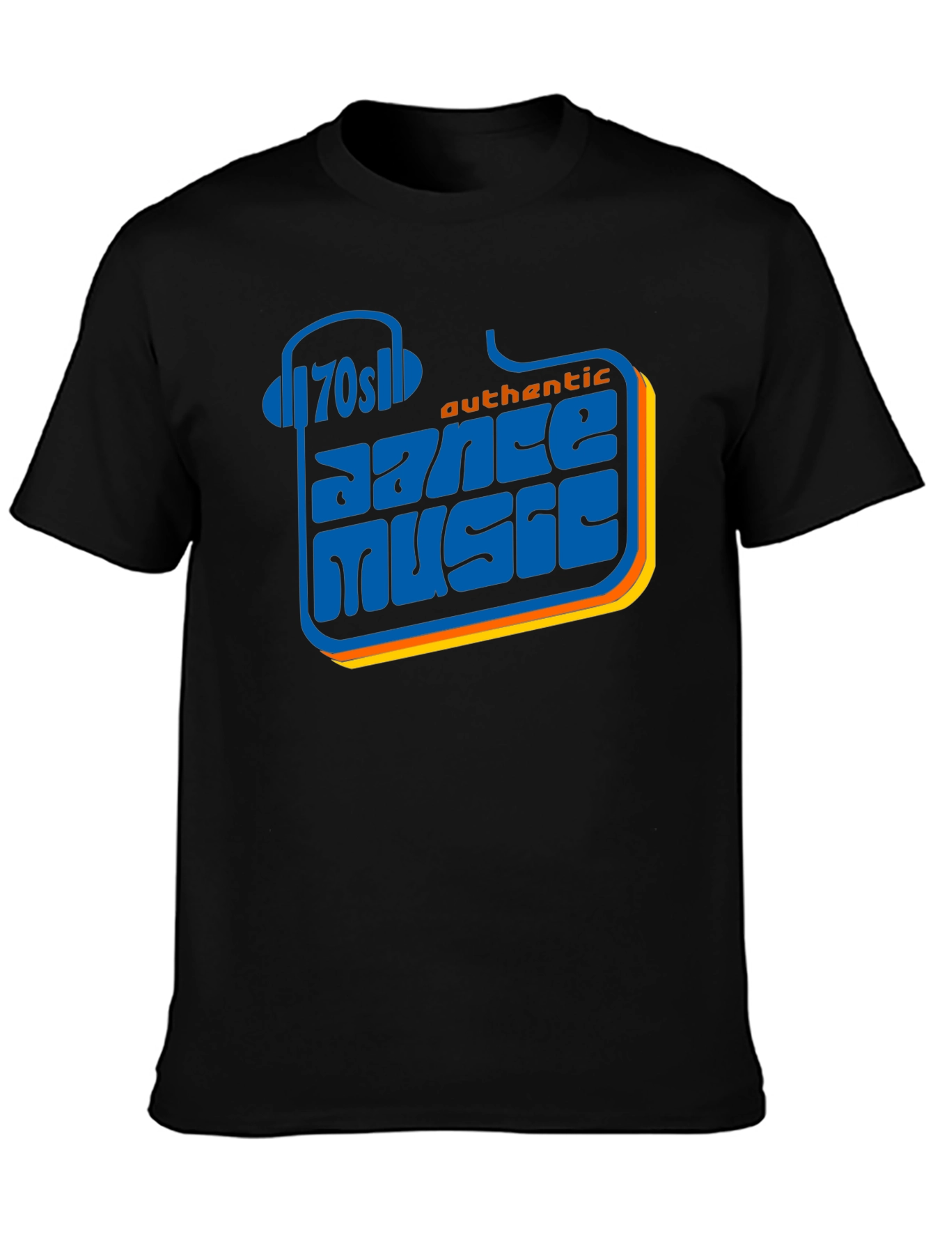 70s Authentic Dance Music Graphic T-Shirt