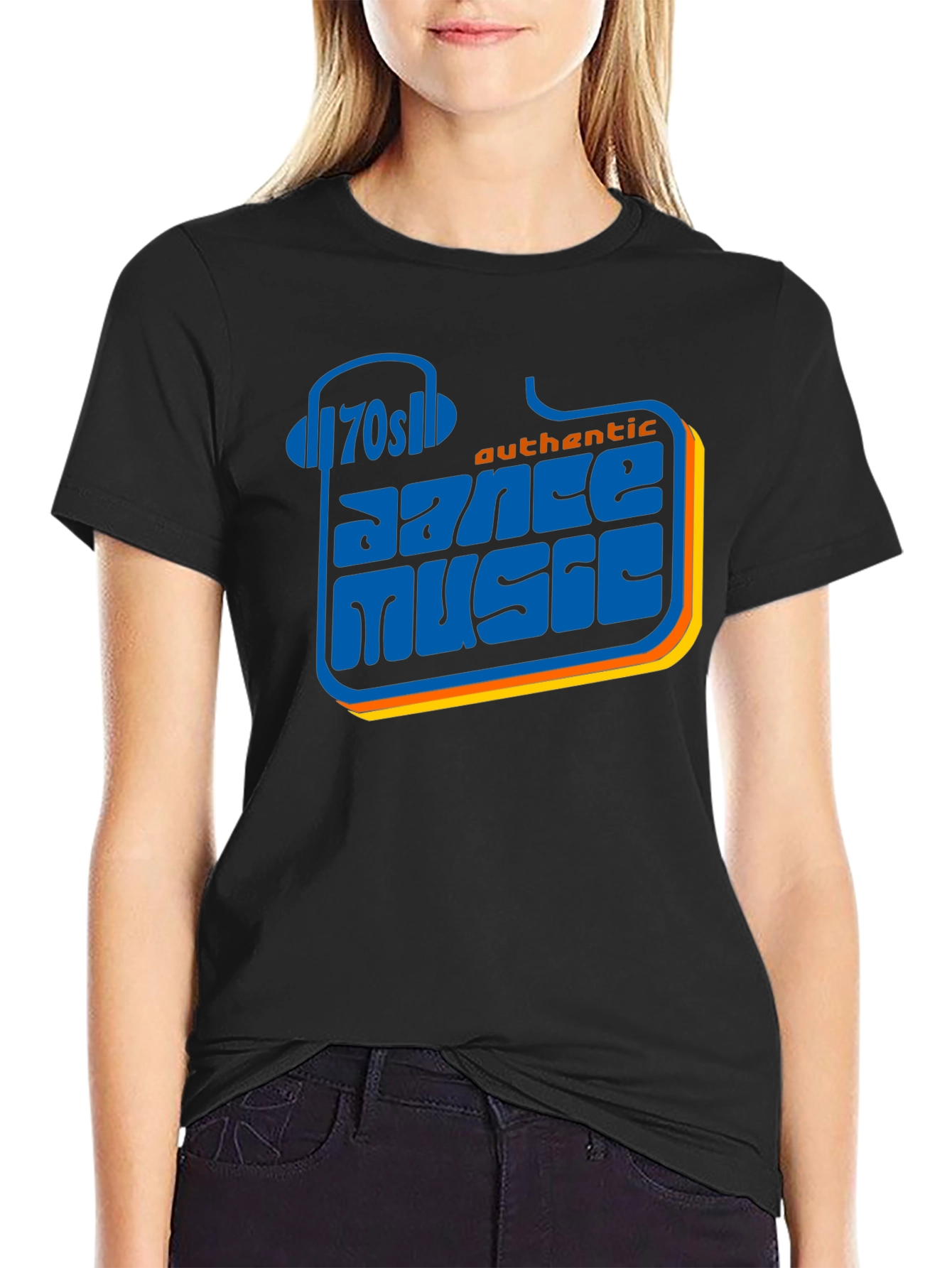 70s Authentic Dance Music Graphic T-Shirt