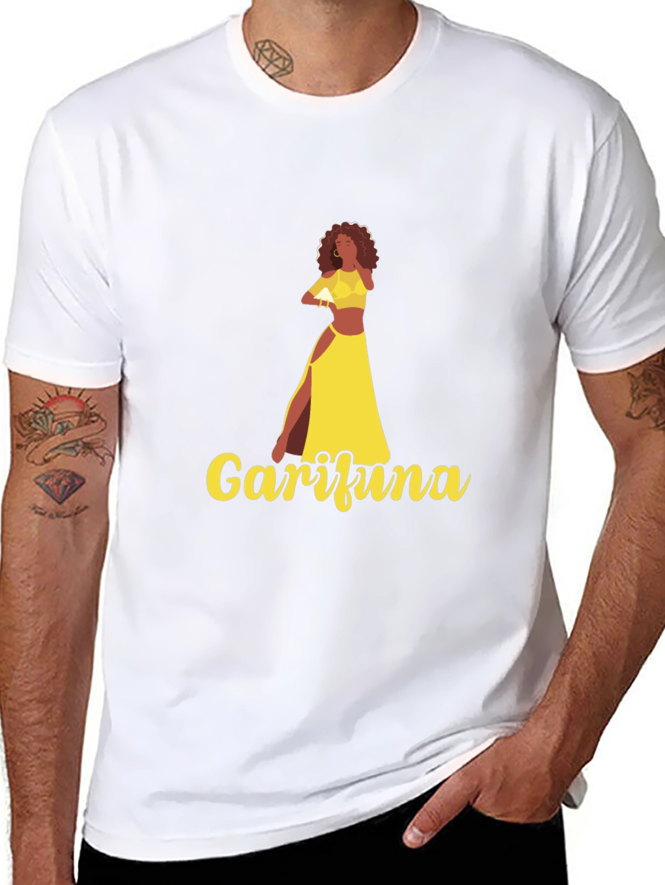 Garifuna Dance T-Shirt - Black