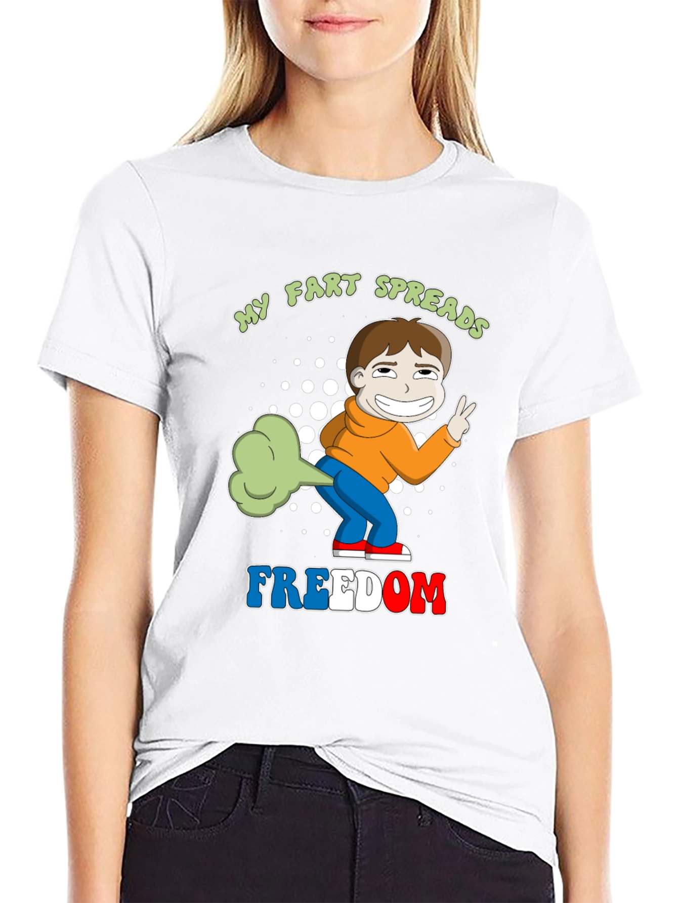 My Fart Spreads Freedom Graphic Tee