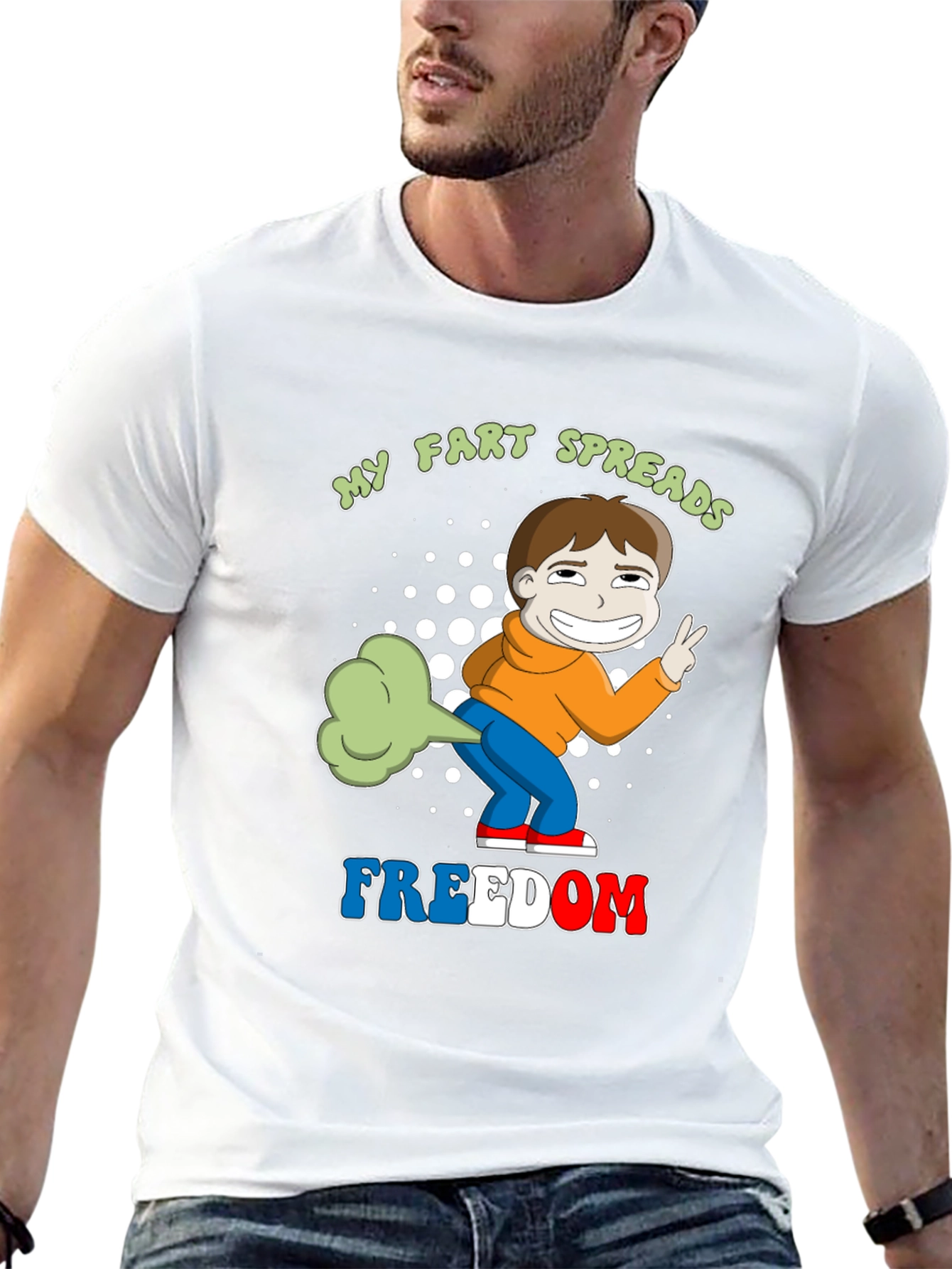 My Fart Spreads Freedom Graphic Tee