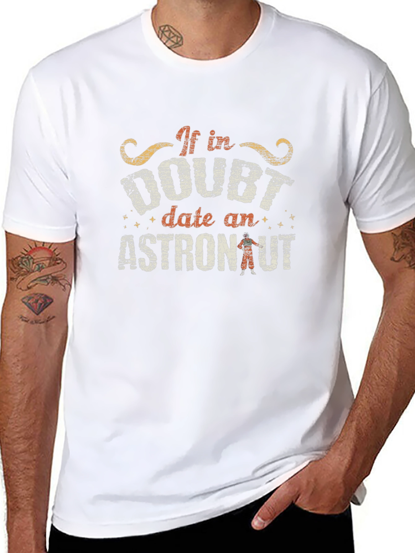 If in Doubt Date an Astronaut T-Shirt