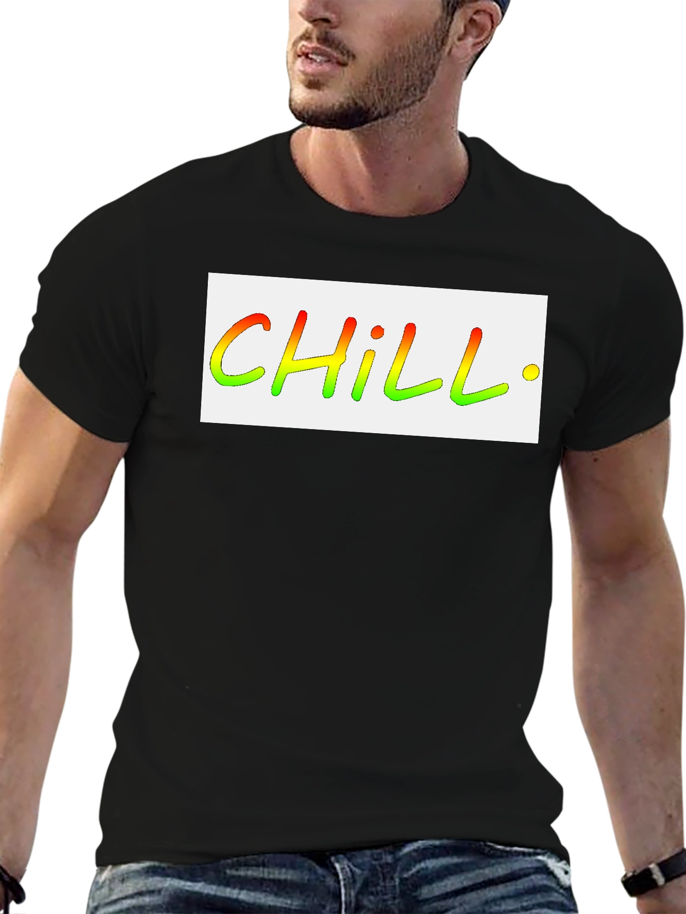 Chill Graphic Tee - Relaxed Comfort