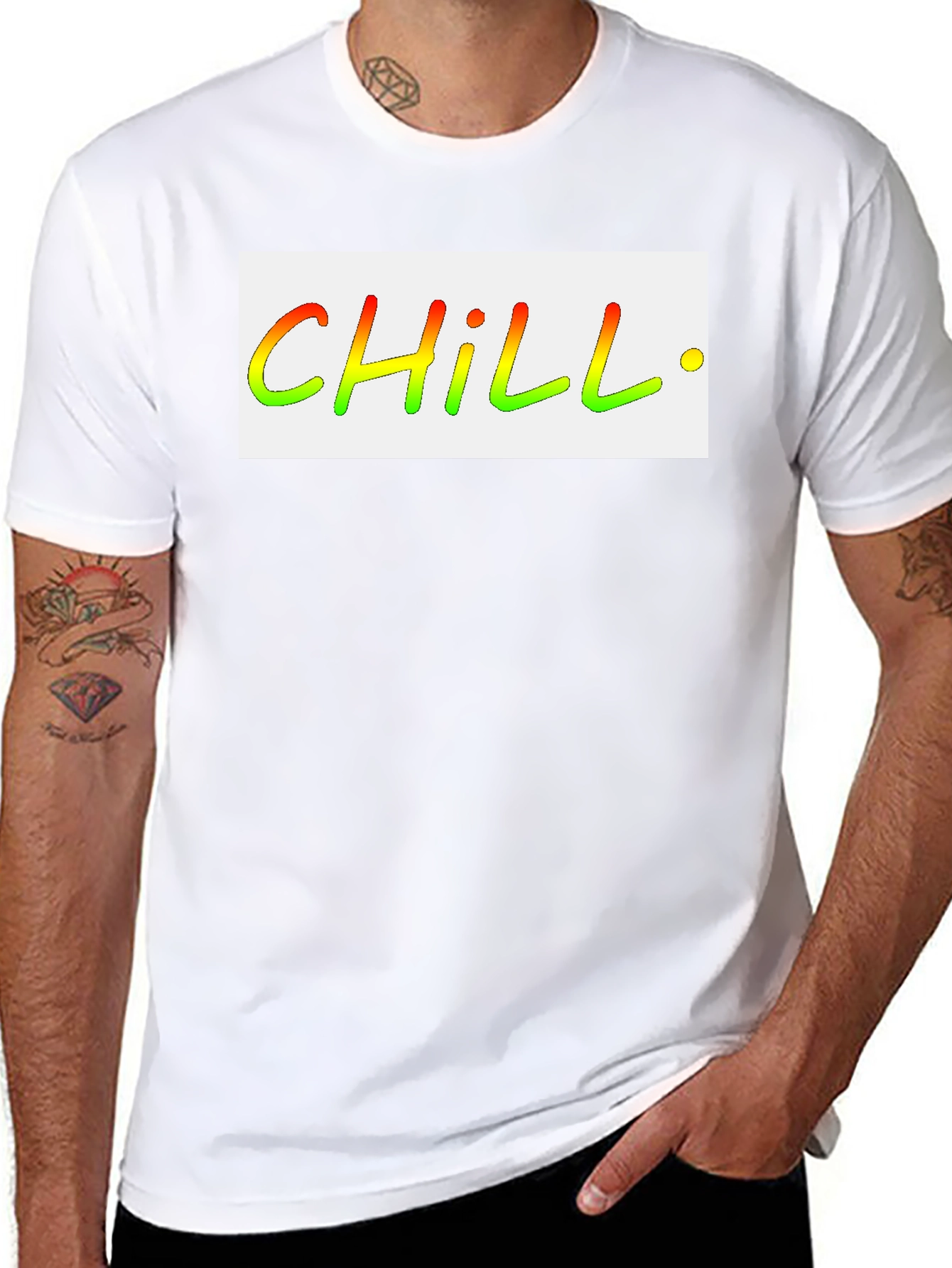 Chill Graphic Tee - Relaxed Comfort