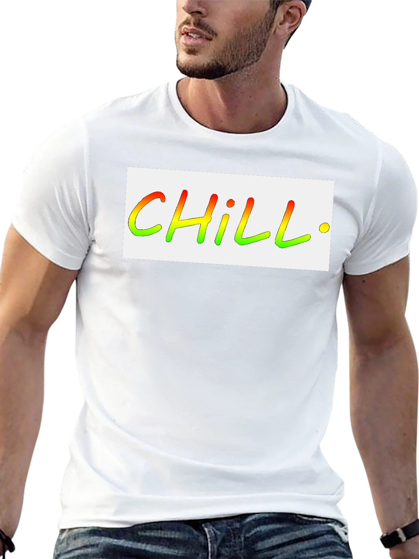 Chill Graphic Tee - Relaxed Comfort