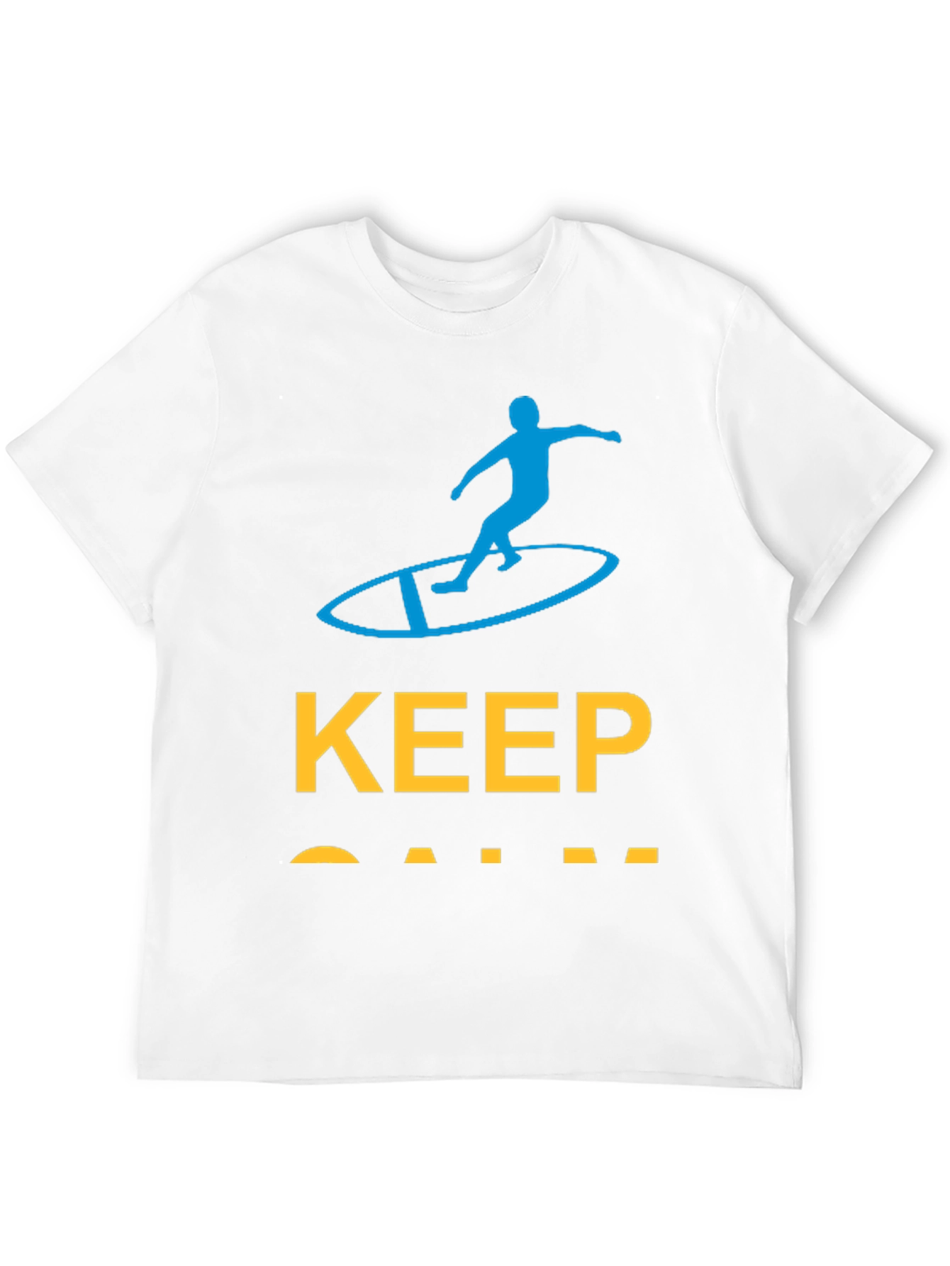 Keep Calm Surfer Graphic Tee
