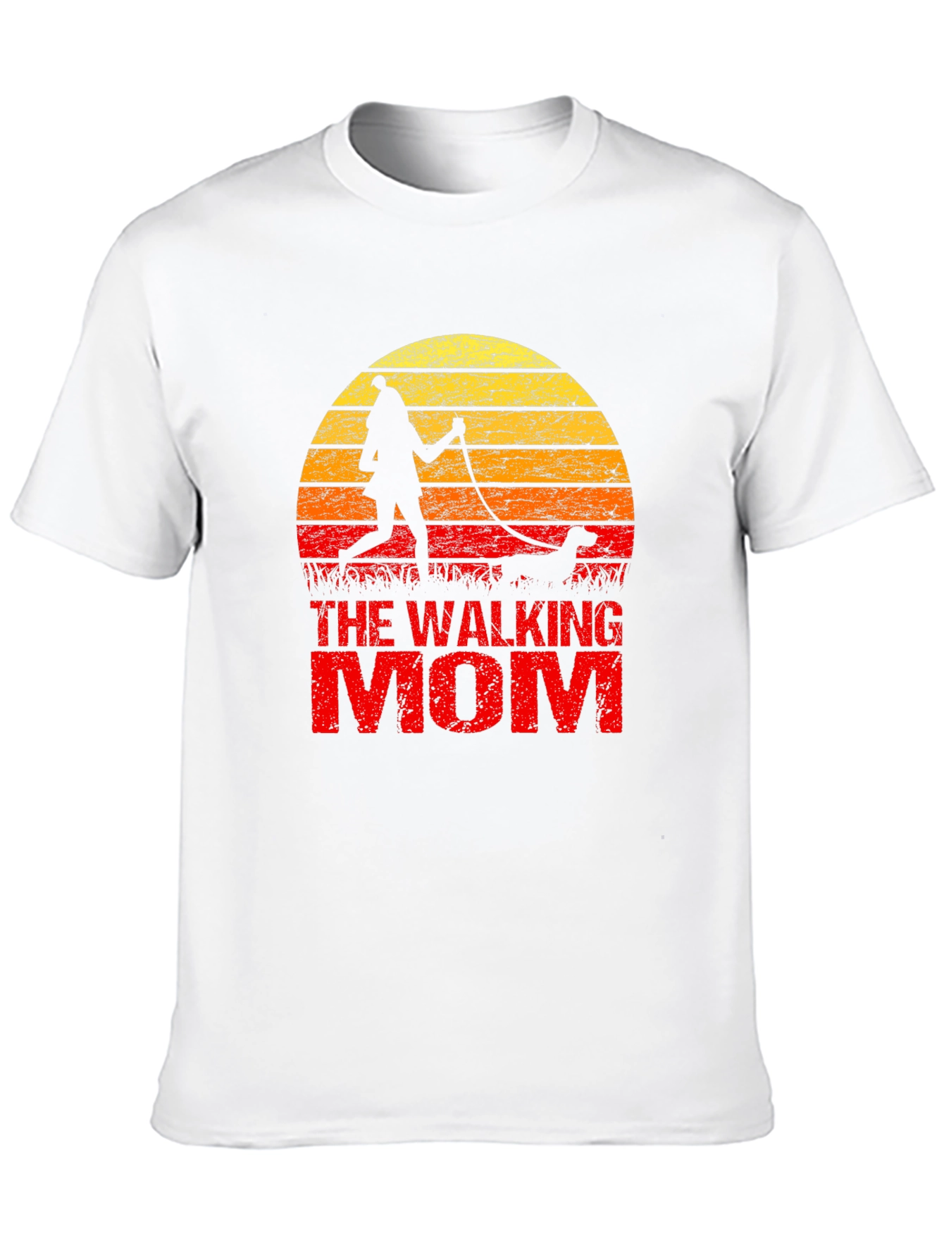 The Walking Mom Graphic Tee - Dog Lover Gift