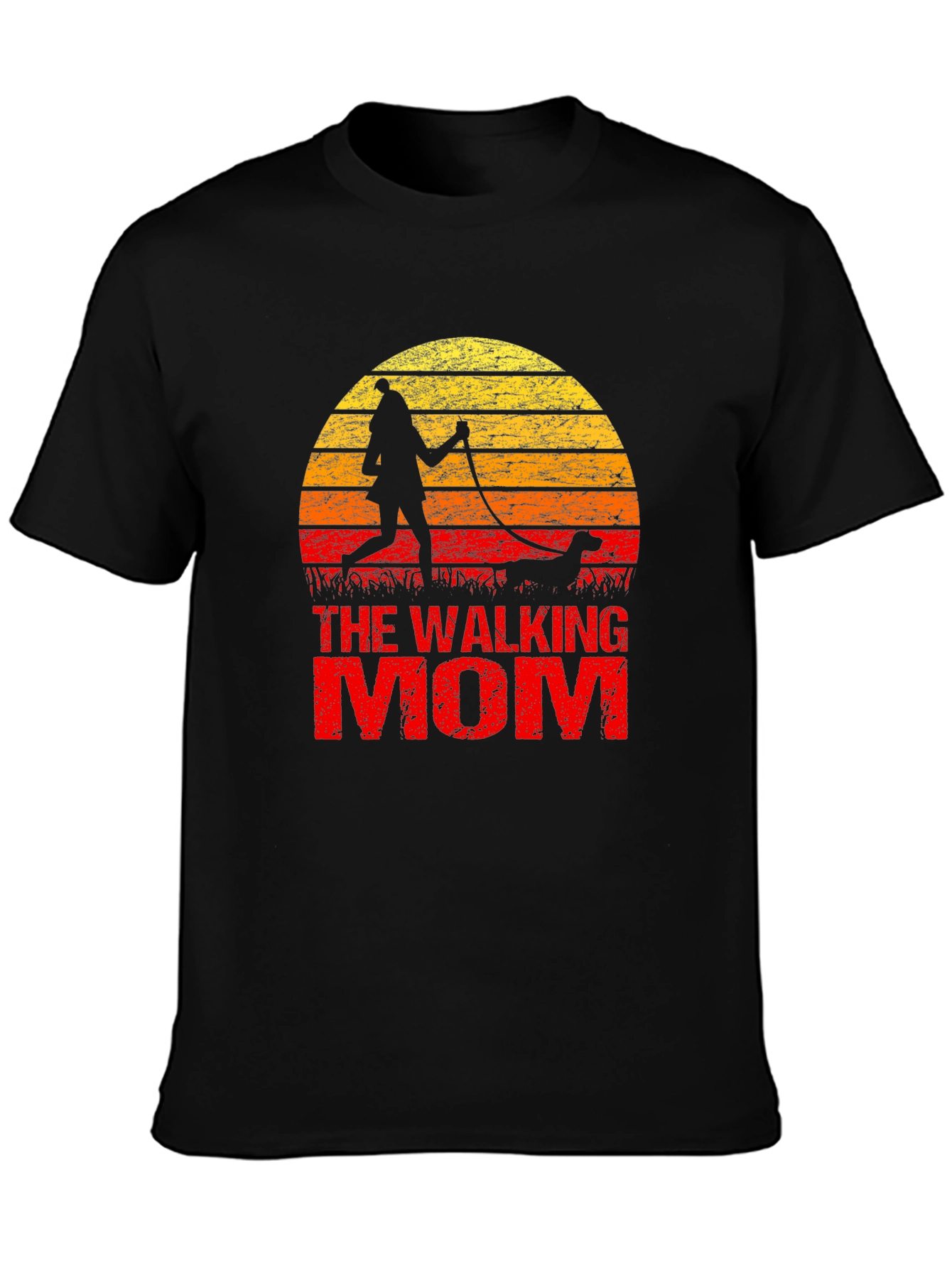 The Walking Mom Graphic Tee - Dog Lover Gift