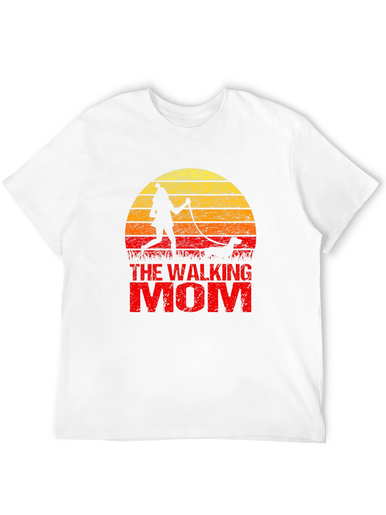 The Walking Mom Graphic Tee - Dog Lover Gift