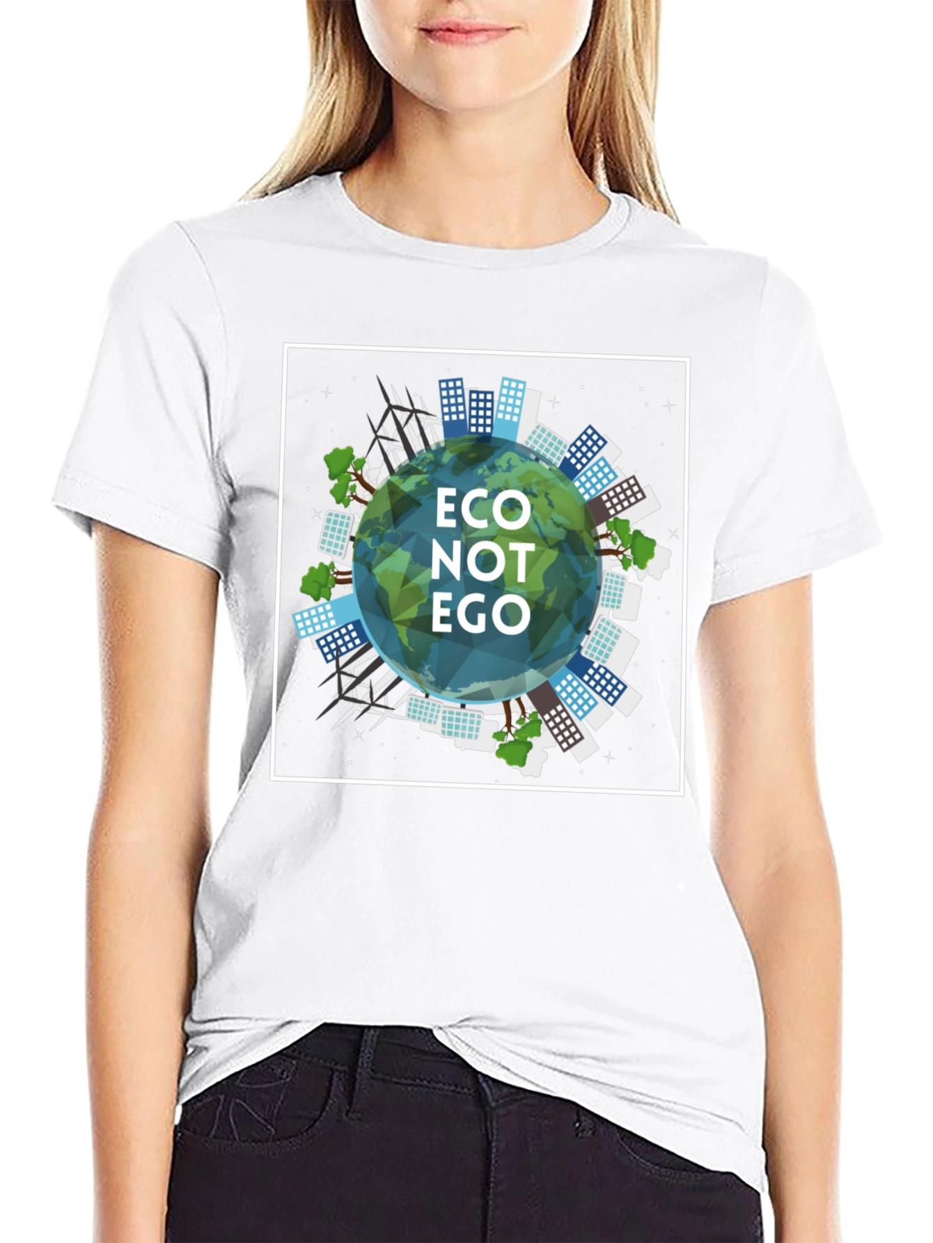 Eco Not Ego T-Shirt: Sustainable Style