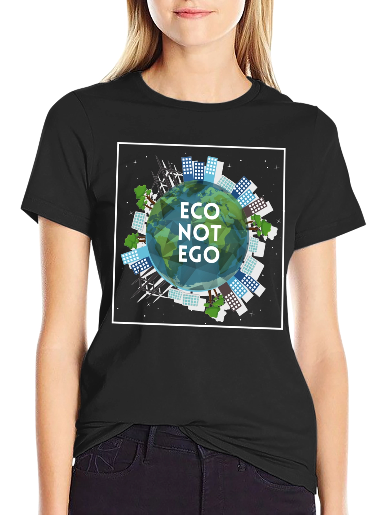 Eco Not Ego T-Shirt: Sustainable Style