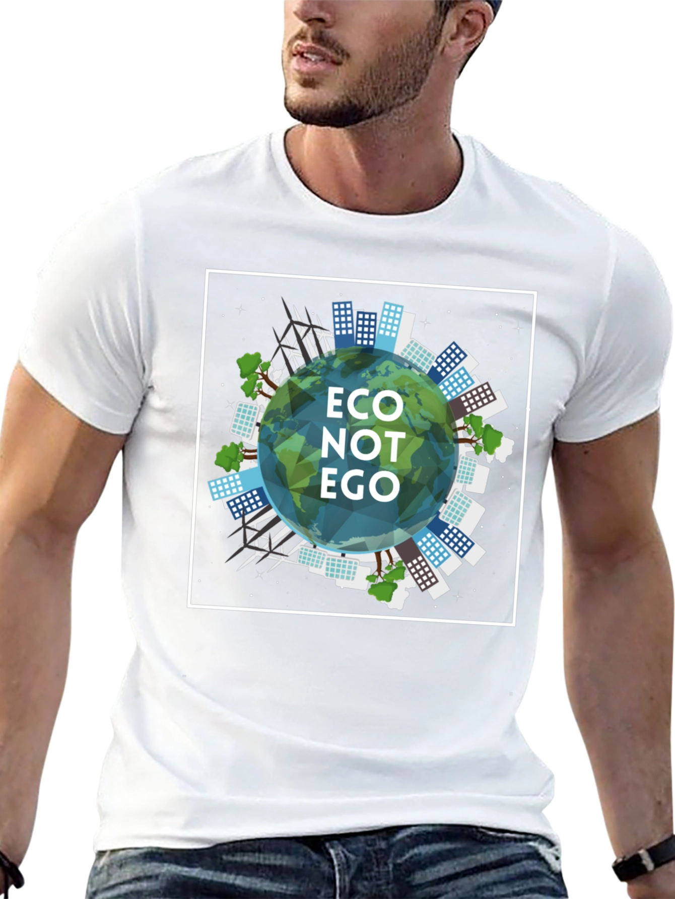 Eco Not Ego T-Shirt: Sustainable Style