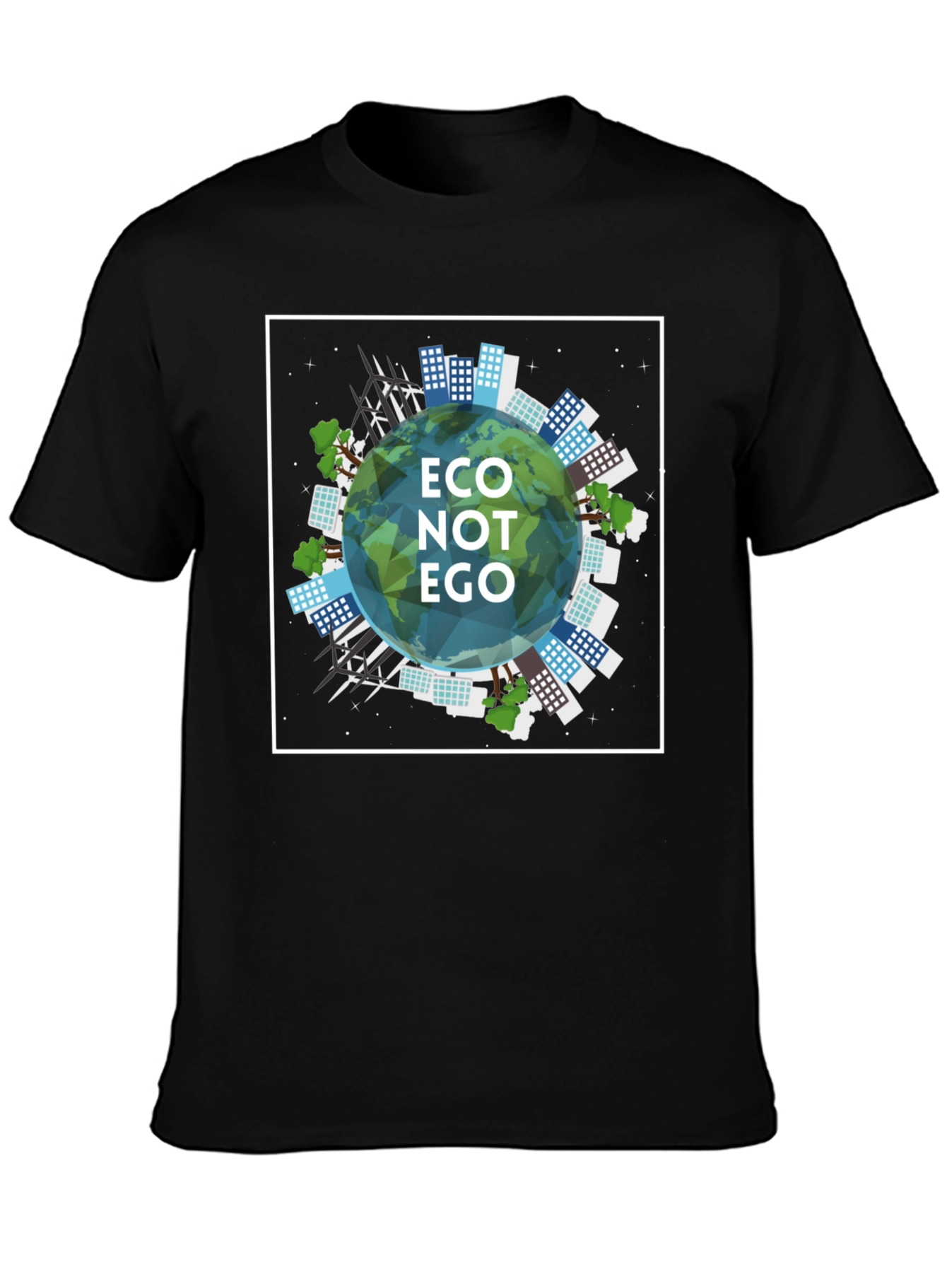 Eco Not Ego T-Shirt: Sustainable Style