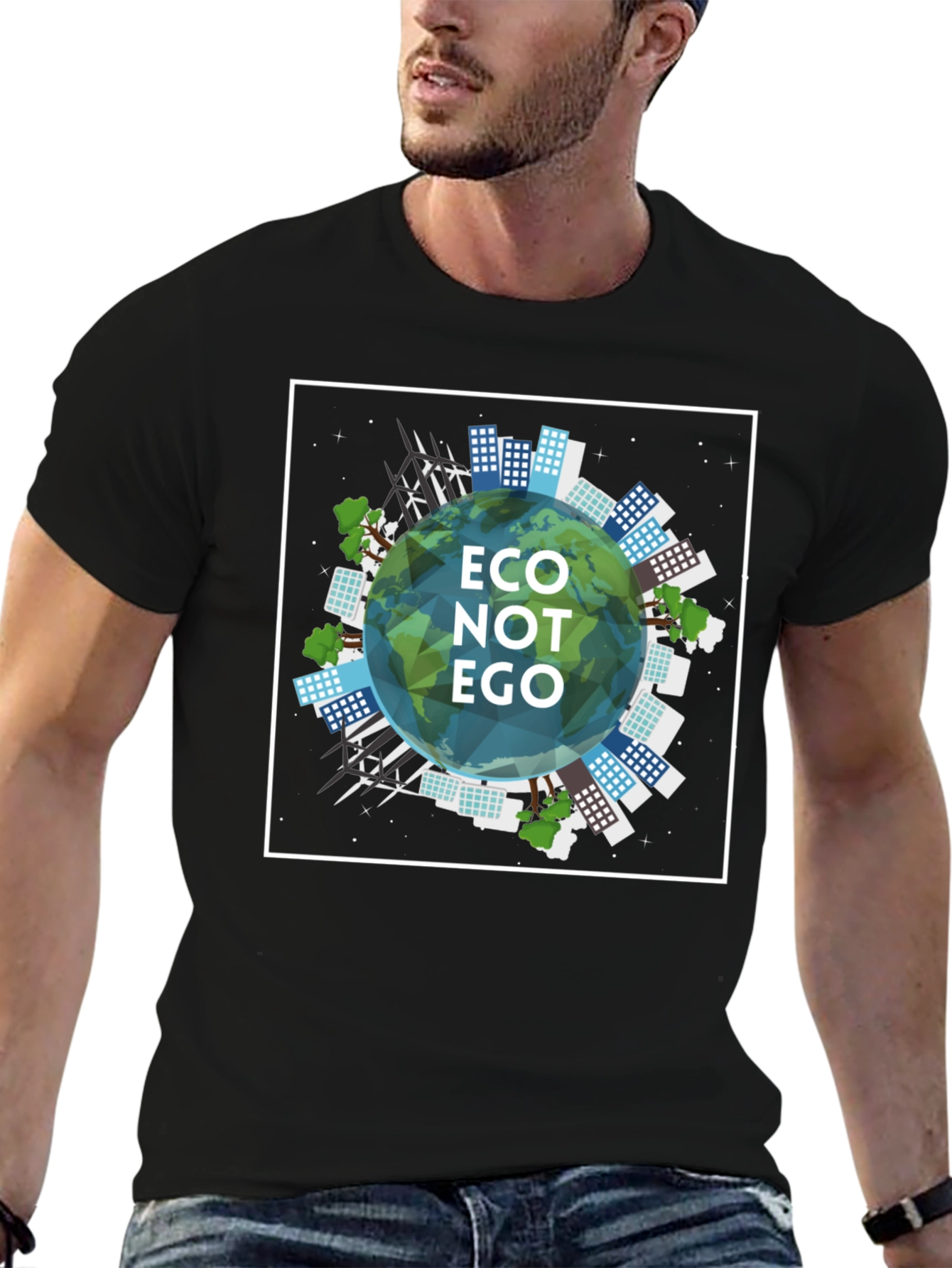 Eco Not Ego T-Shirt: Sustainable Style