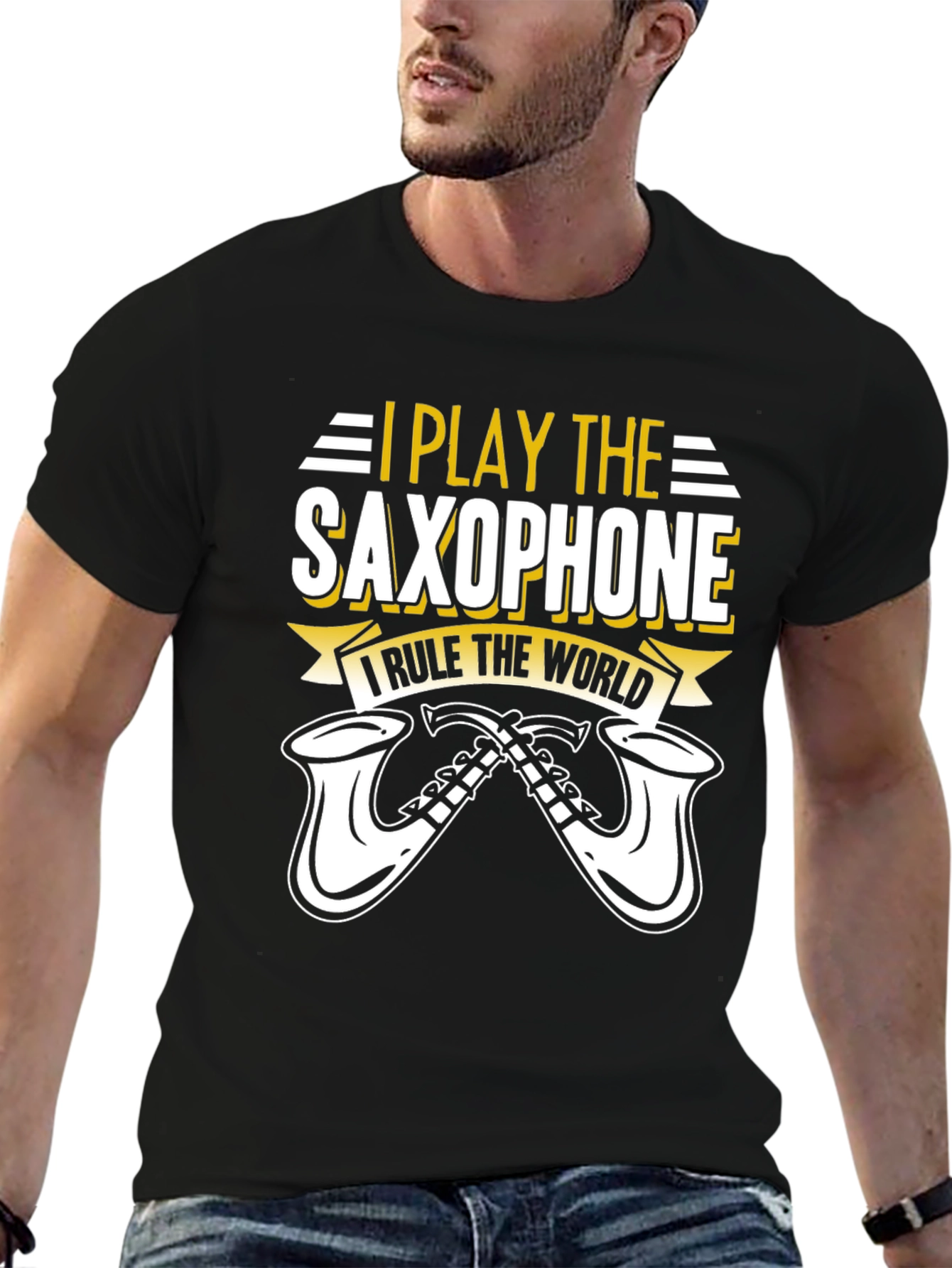 I Play Saxophone T-Shirt - Music Lover Tee