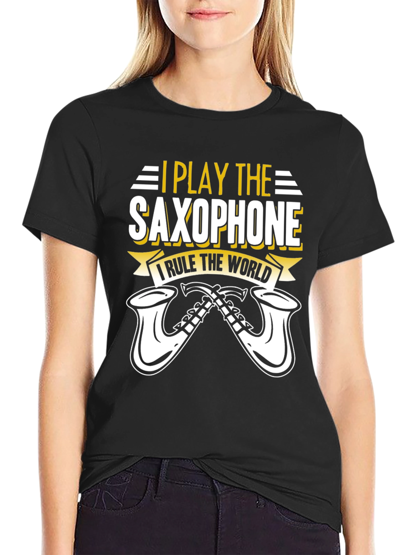 I Play Saxophone T-Shirt - Music Lover Tee
