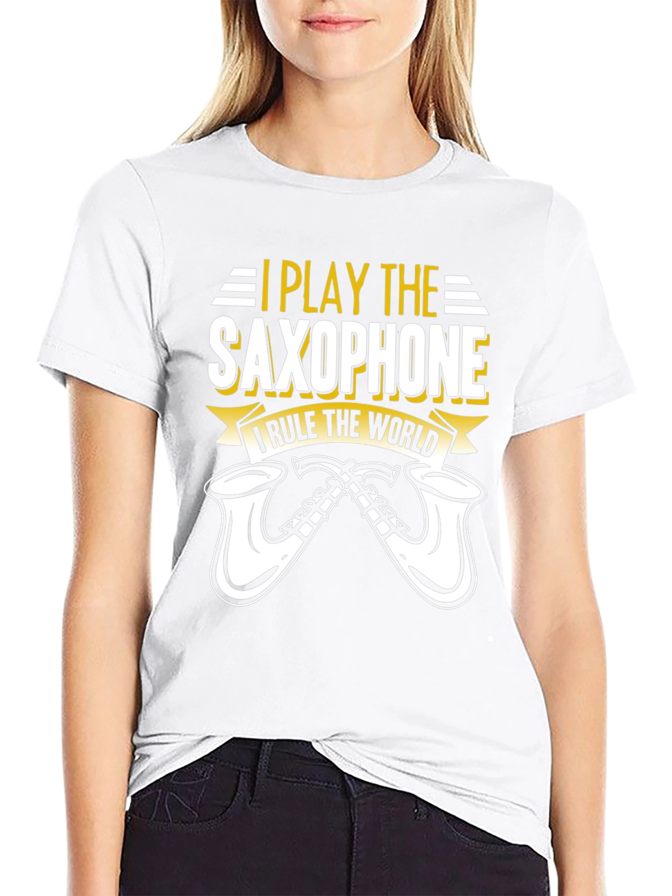 I Play Saxophone T-Shirt - Music Lover Tee