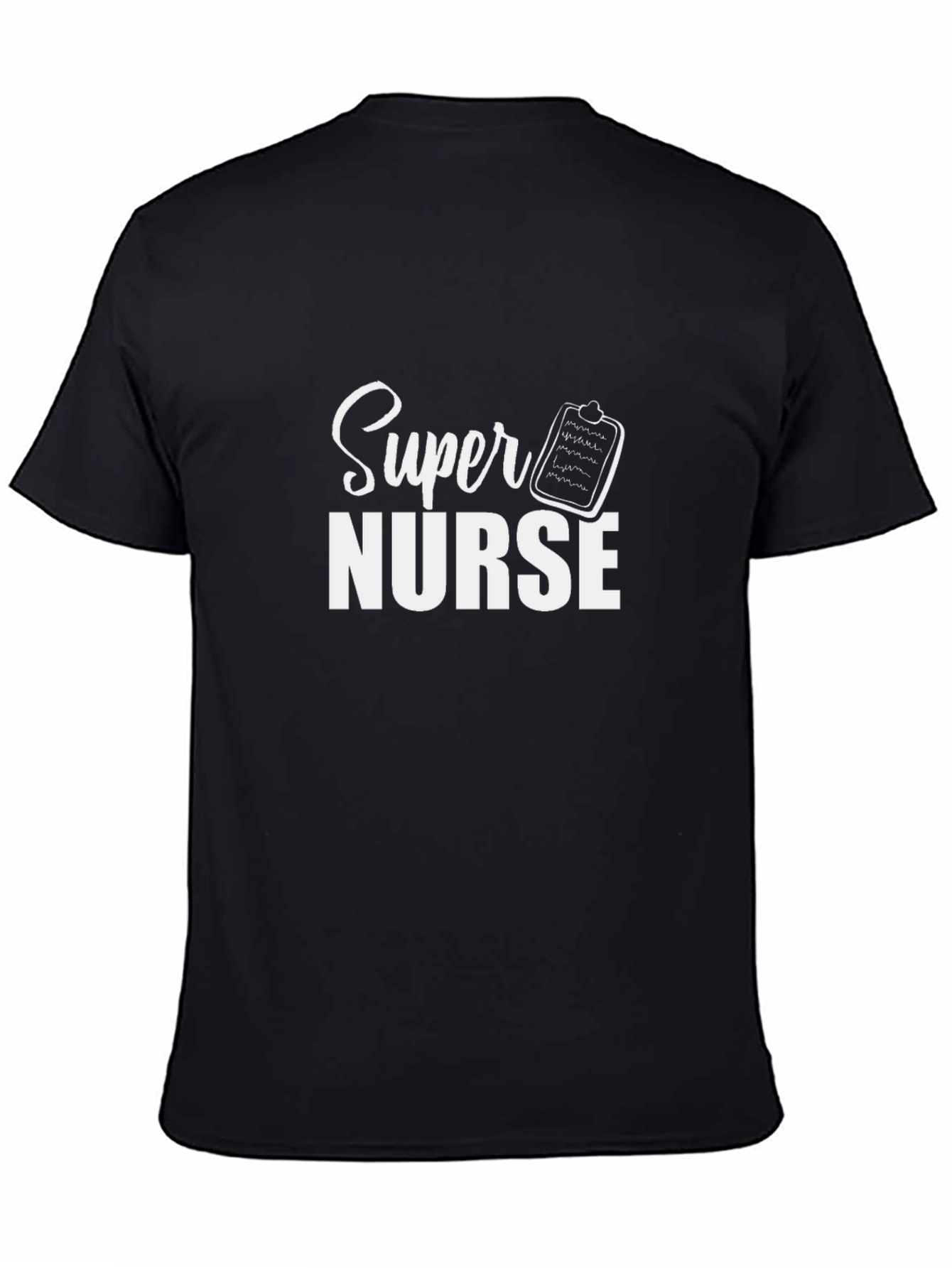 Super Nurse Black T-Shirt