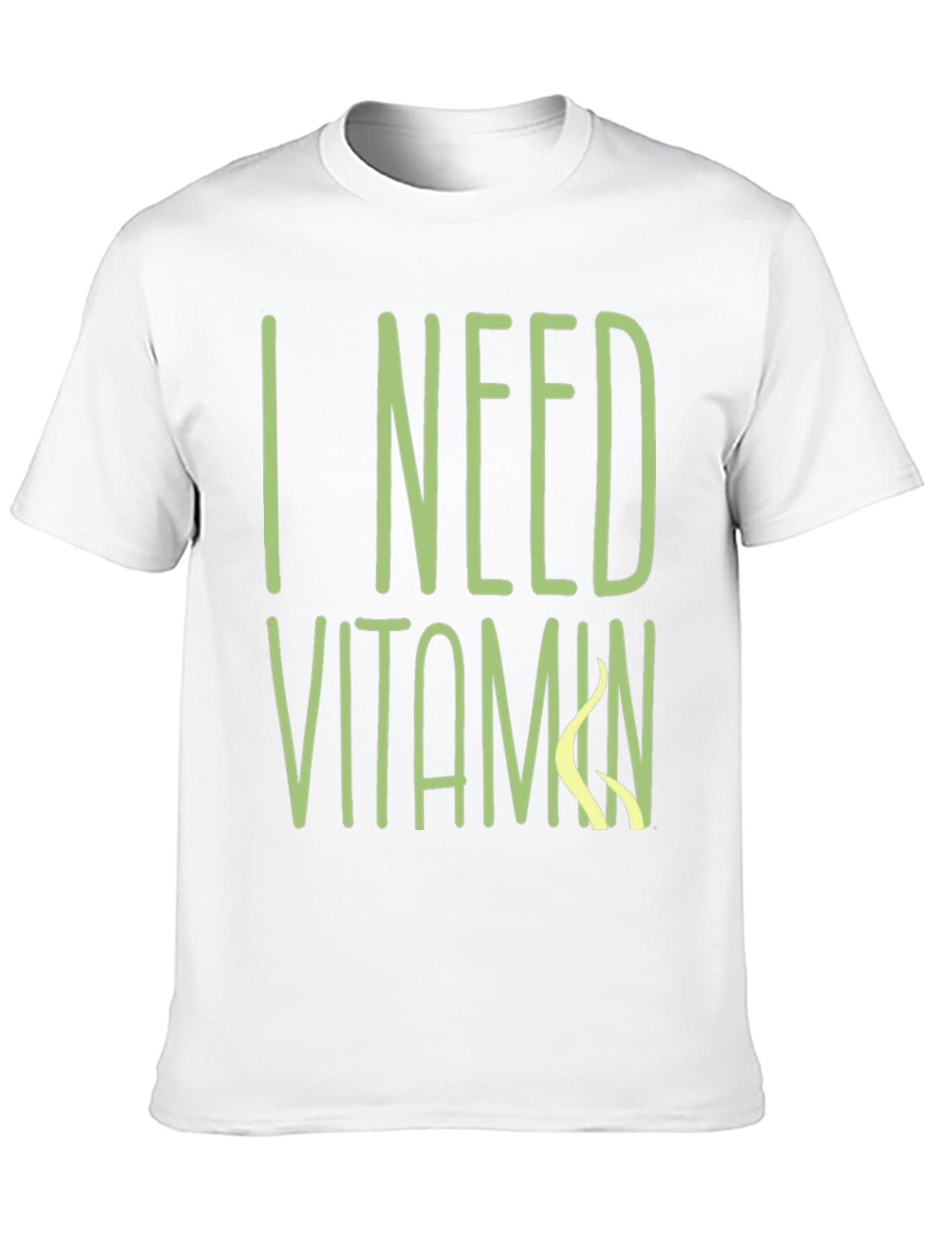 I Need Vitamin Sea T-Shirt - Black Cotton Tee