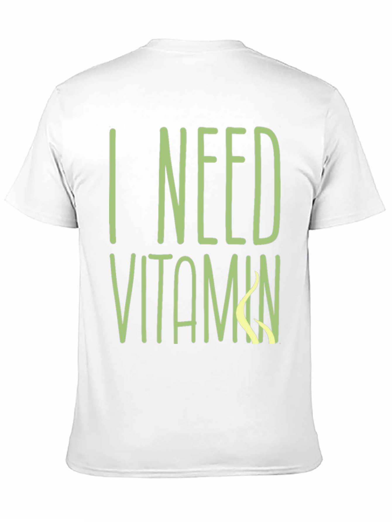 I Need Vitamin Sea T-Shirt - Black Cotton Tee