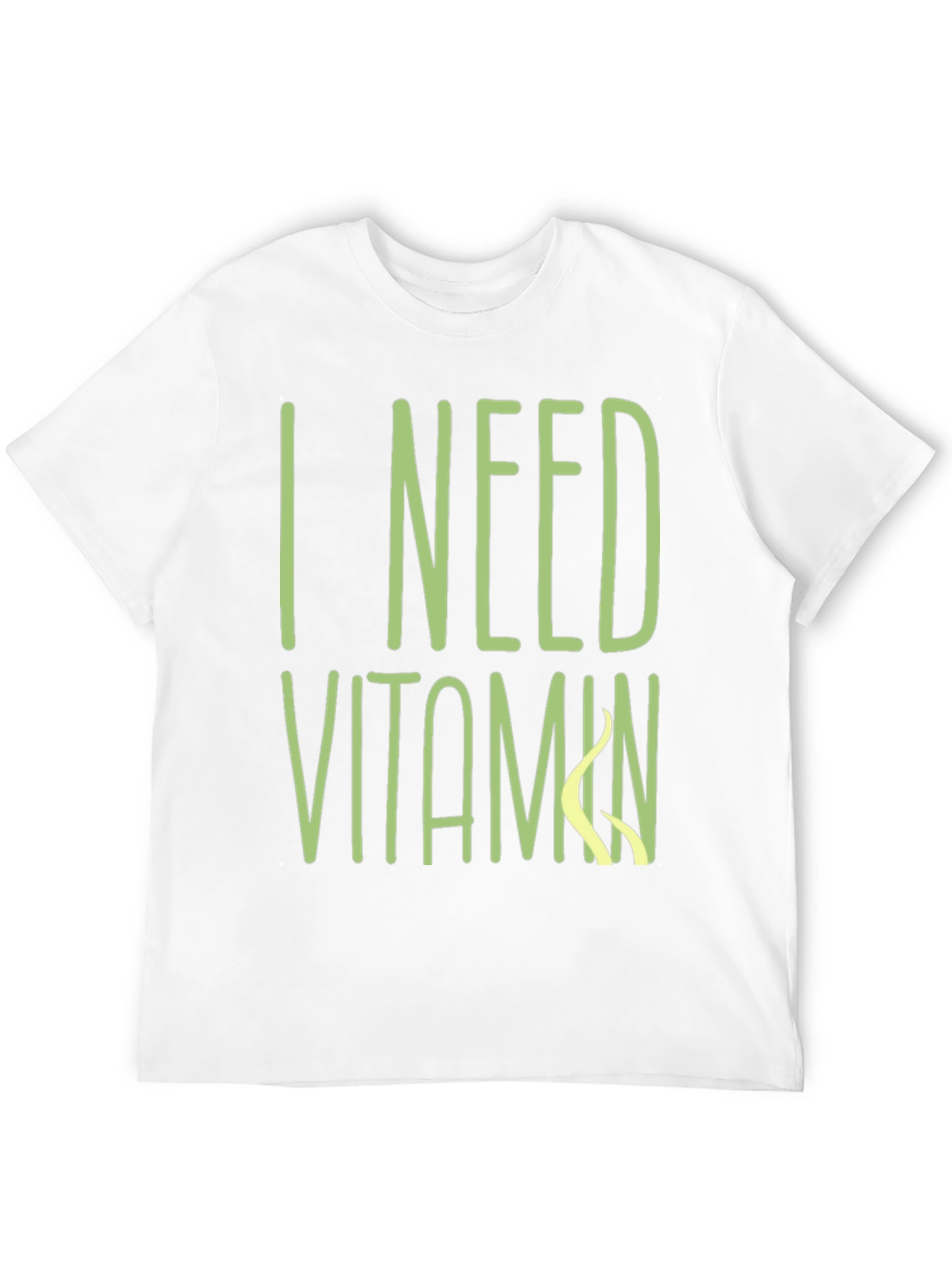 I Need Vitamin Sea T-Shirt - Black Cotton Tee