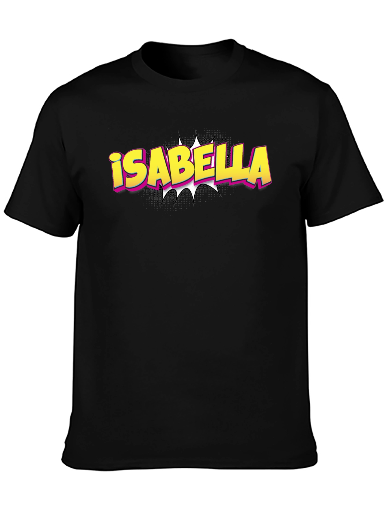 Isabella Comic Style T-Shirt - Fun Graphic Tee