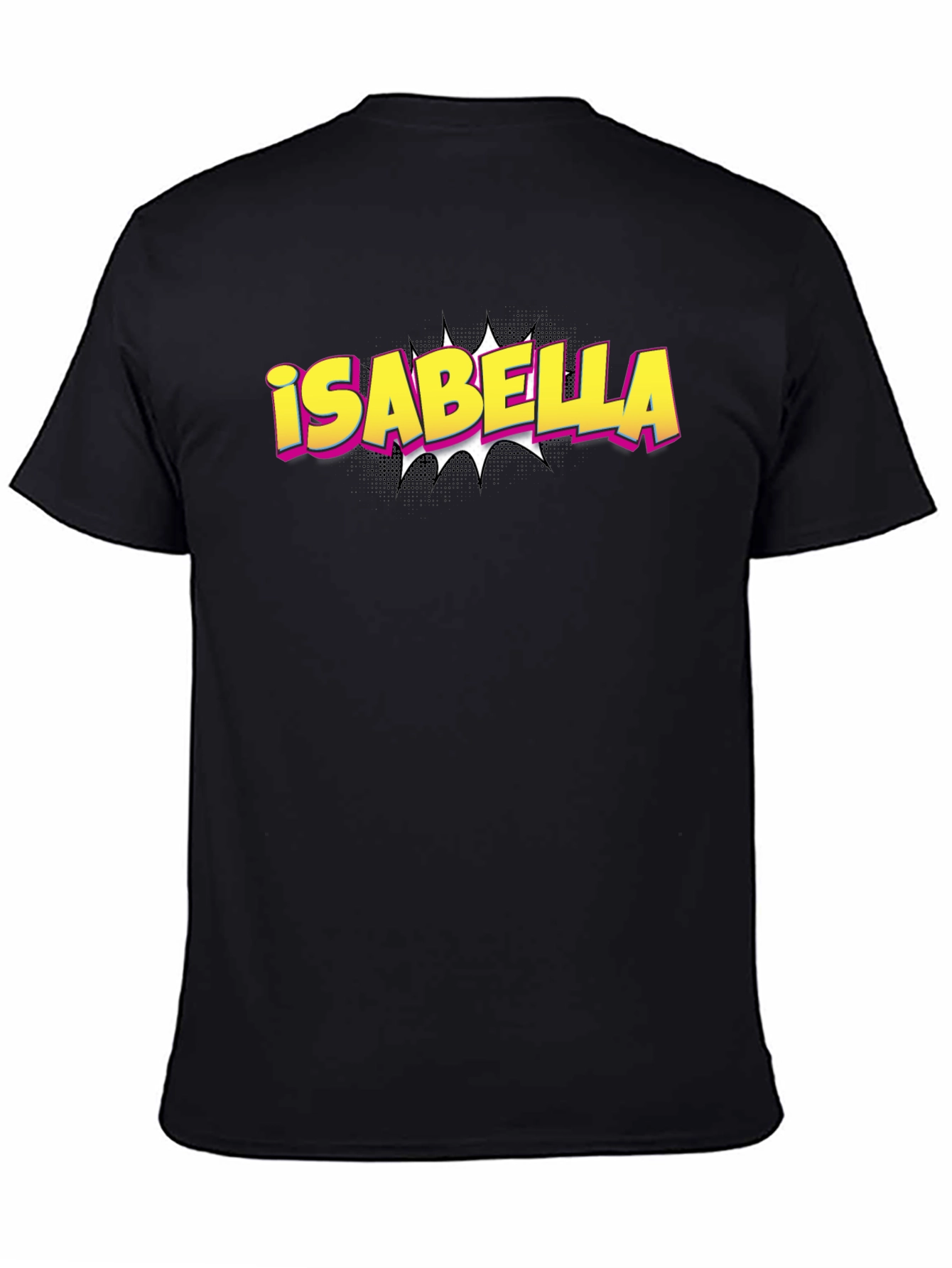 Isabella Comic Style T-Shirt - Fun Graphic Tee