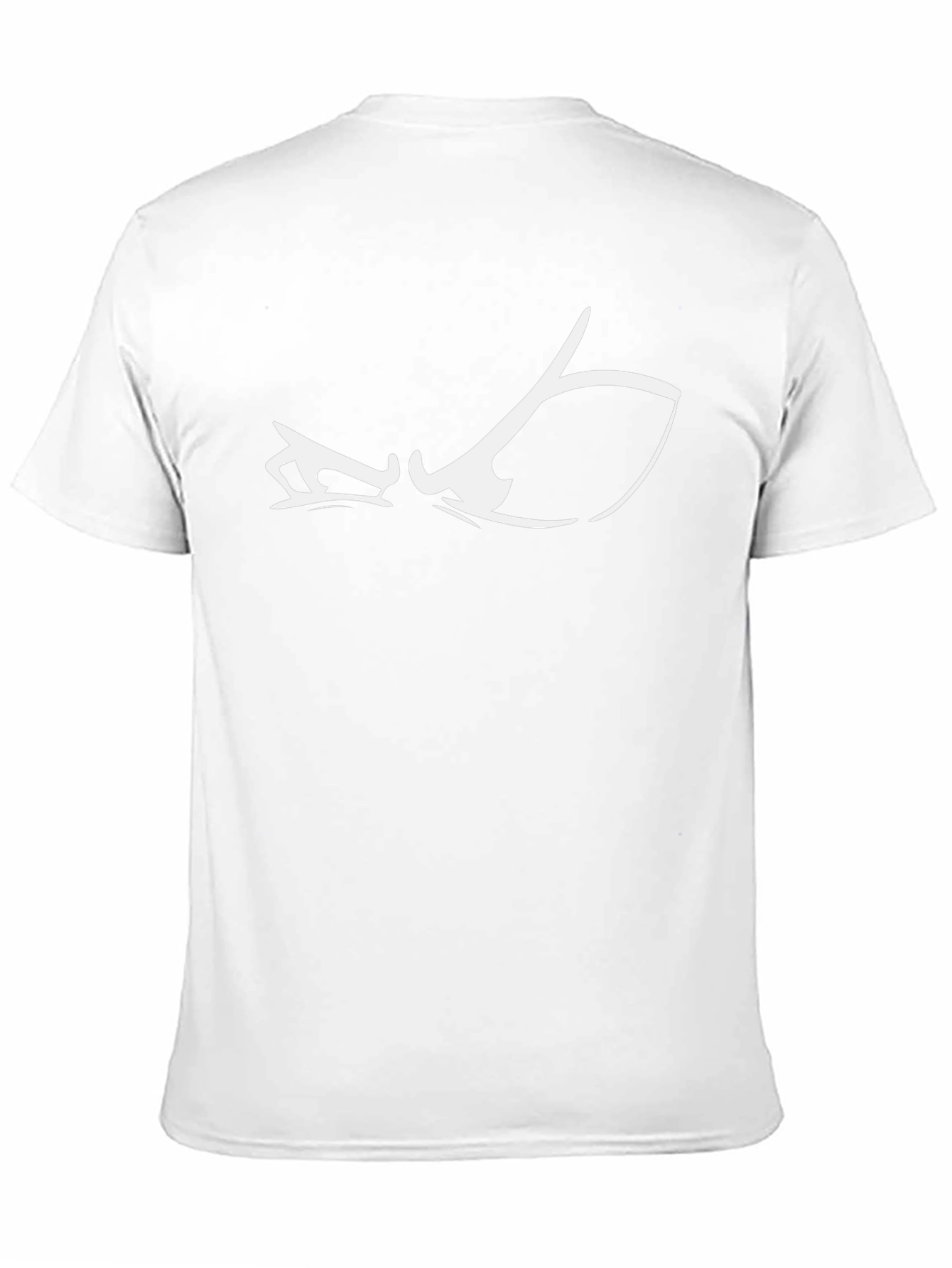 Black T-Shirt with Graphic Eye Design