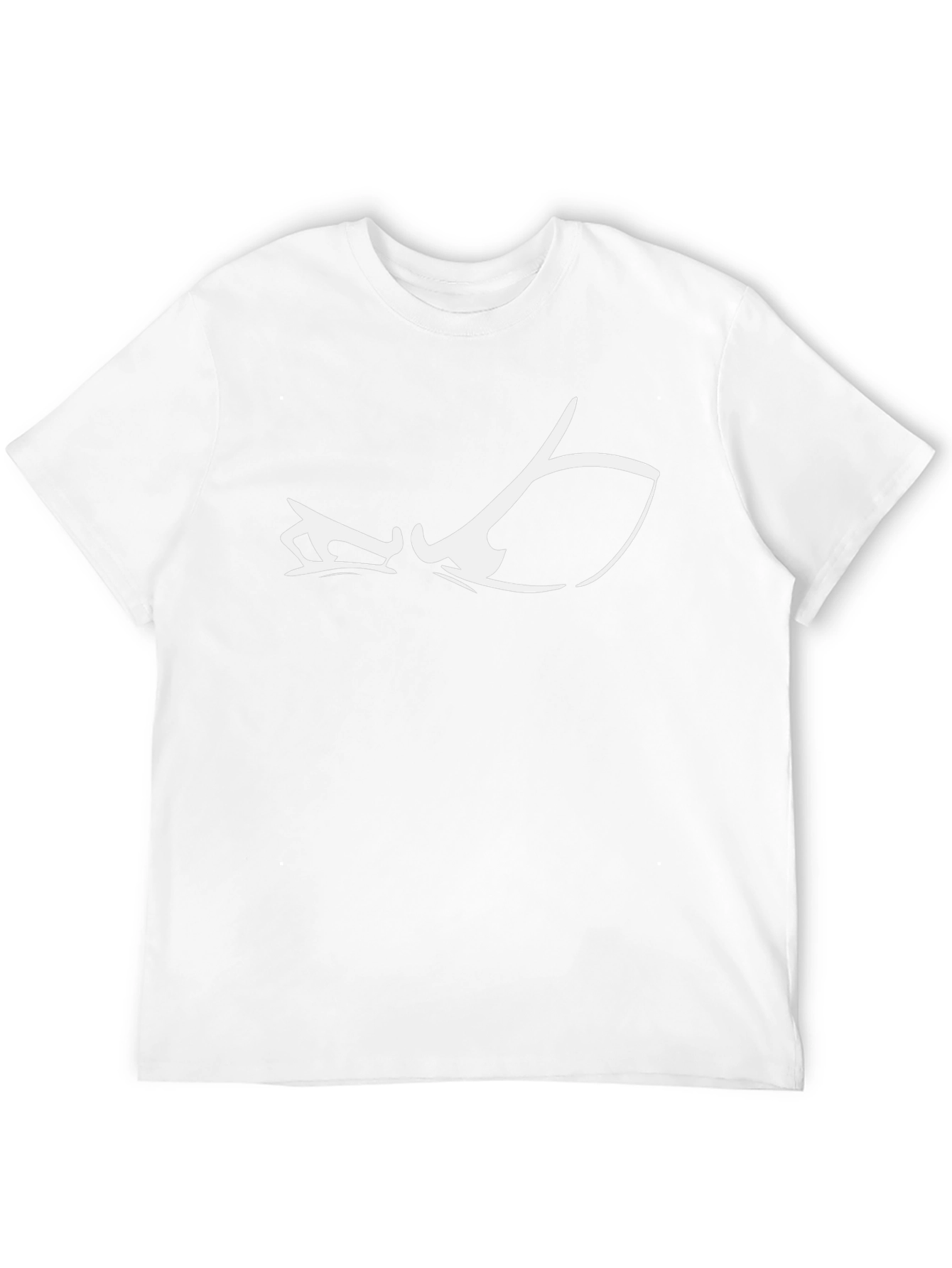 Black T-Shirt with Graphic Eye Design