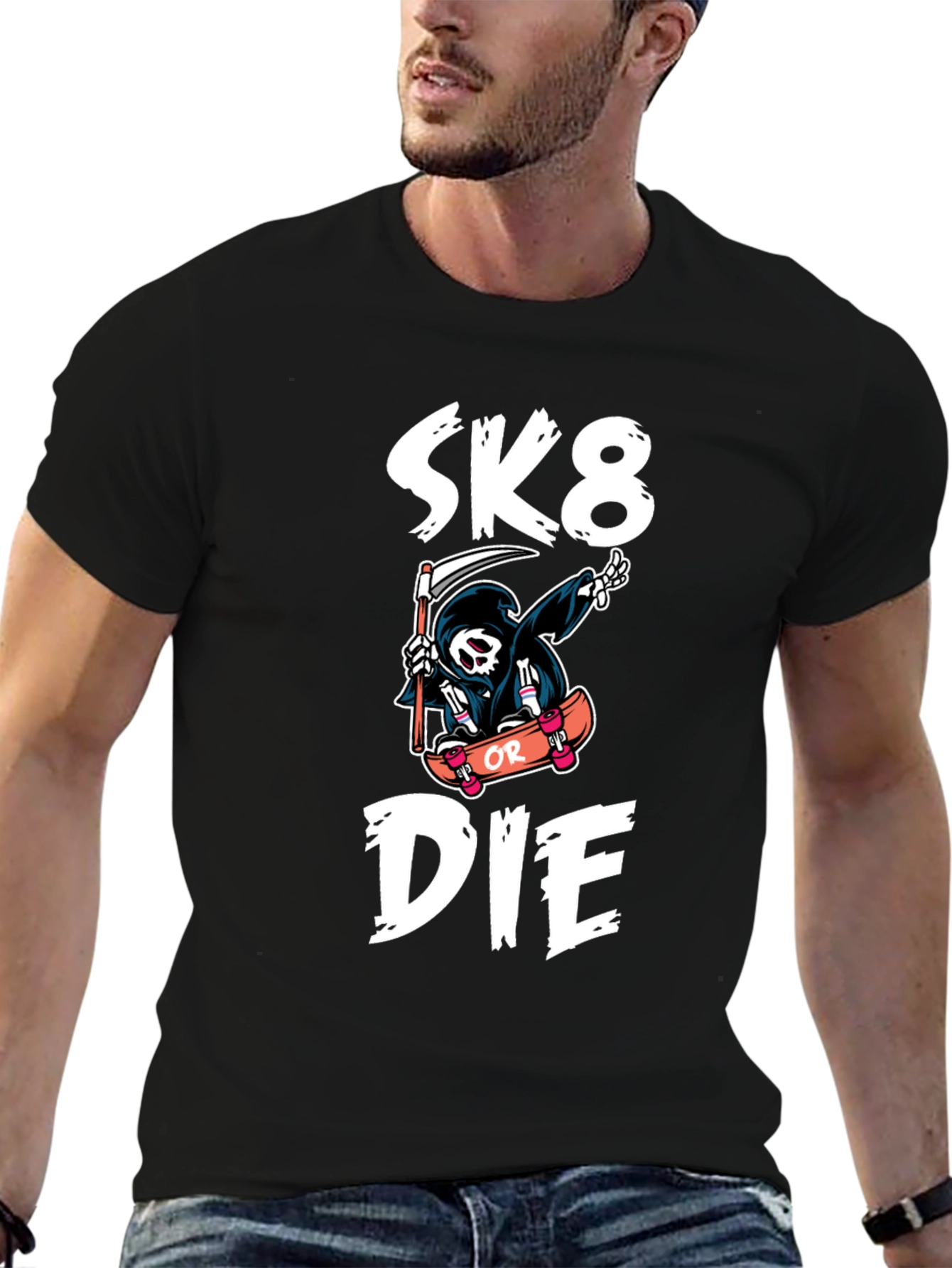 Skate or Die Graphic T-Shirt