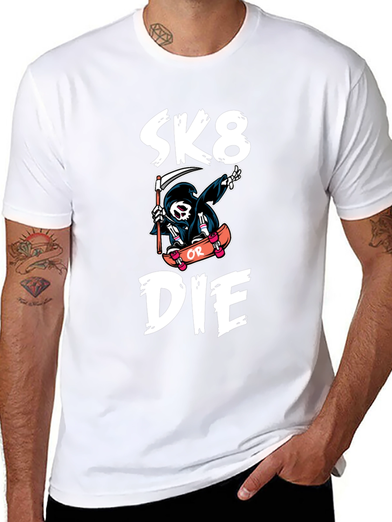 Skate or Die Graphic T-Shirt