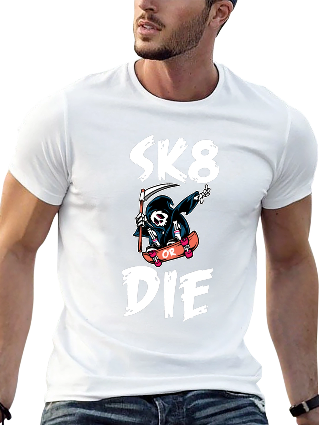 Skate or Die Graphic T-Shirt