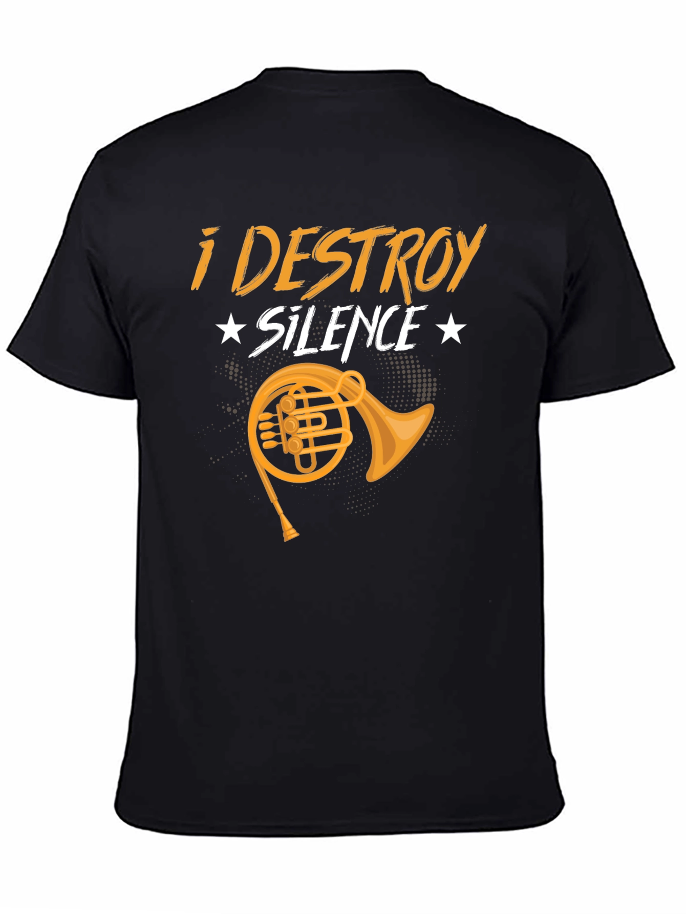I Destroy Silence T-Shirt - Music Lover Tee